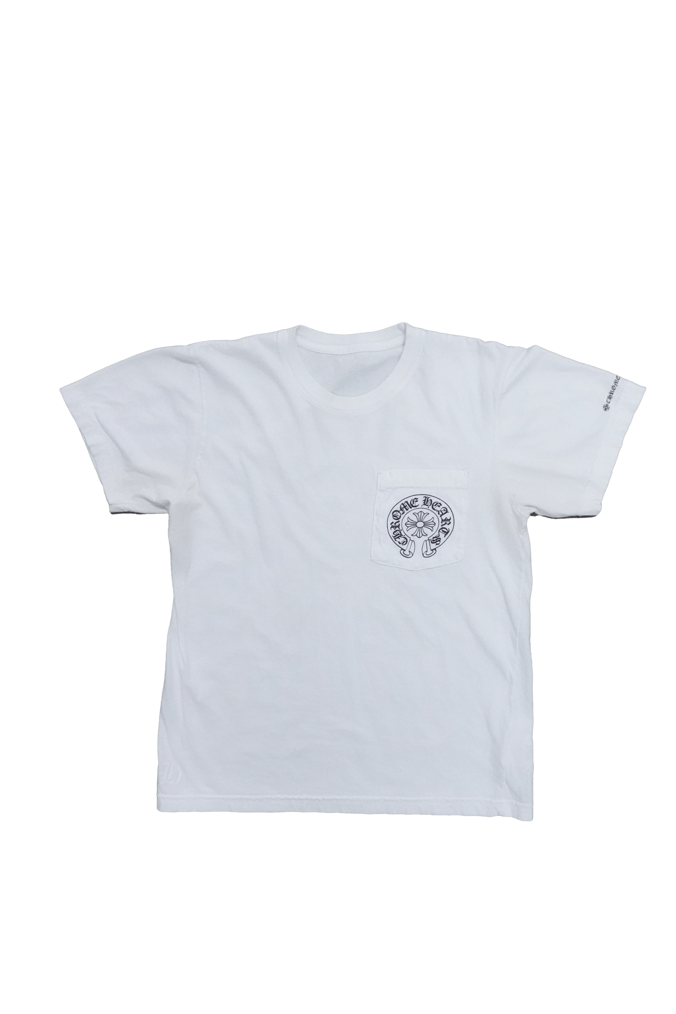 Chrome Hearts CHROME HEARTS HORSESHOE T SHIRT WHITE Size US S / EU 44-46 / 1 - 1 Thumbnail