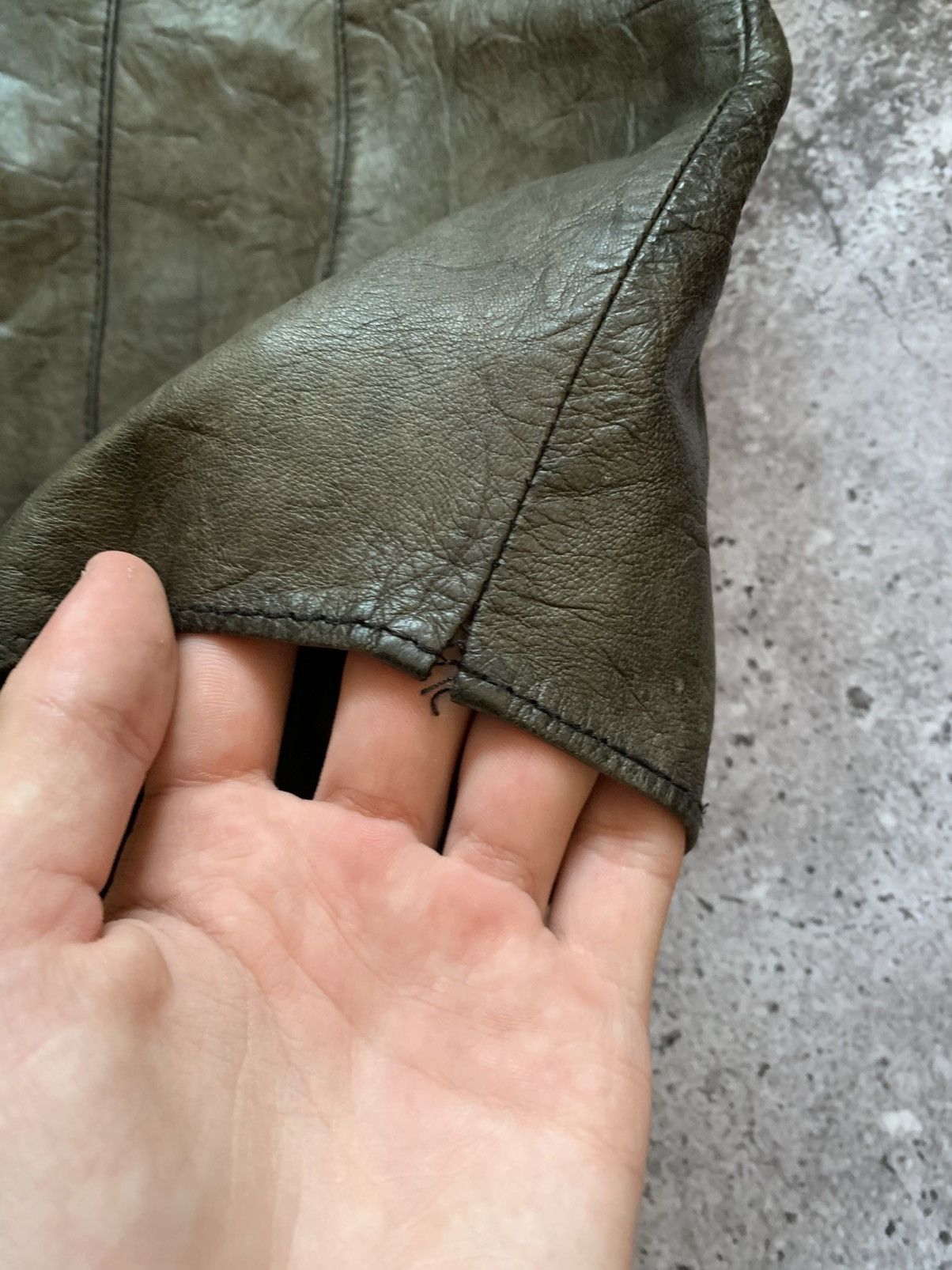 Allsaints 🔥ALLSAINTS AVANT GARDE OPIUM LEATHER JACKET Size US M / EU 48-50 / 2 - 14 Thumbnail