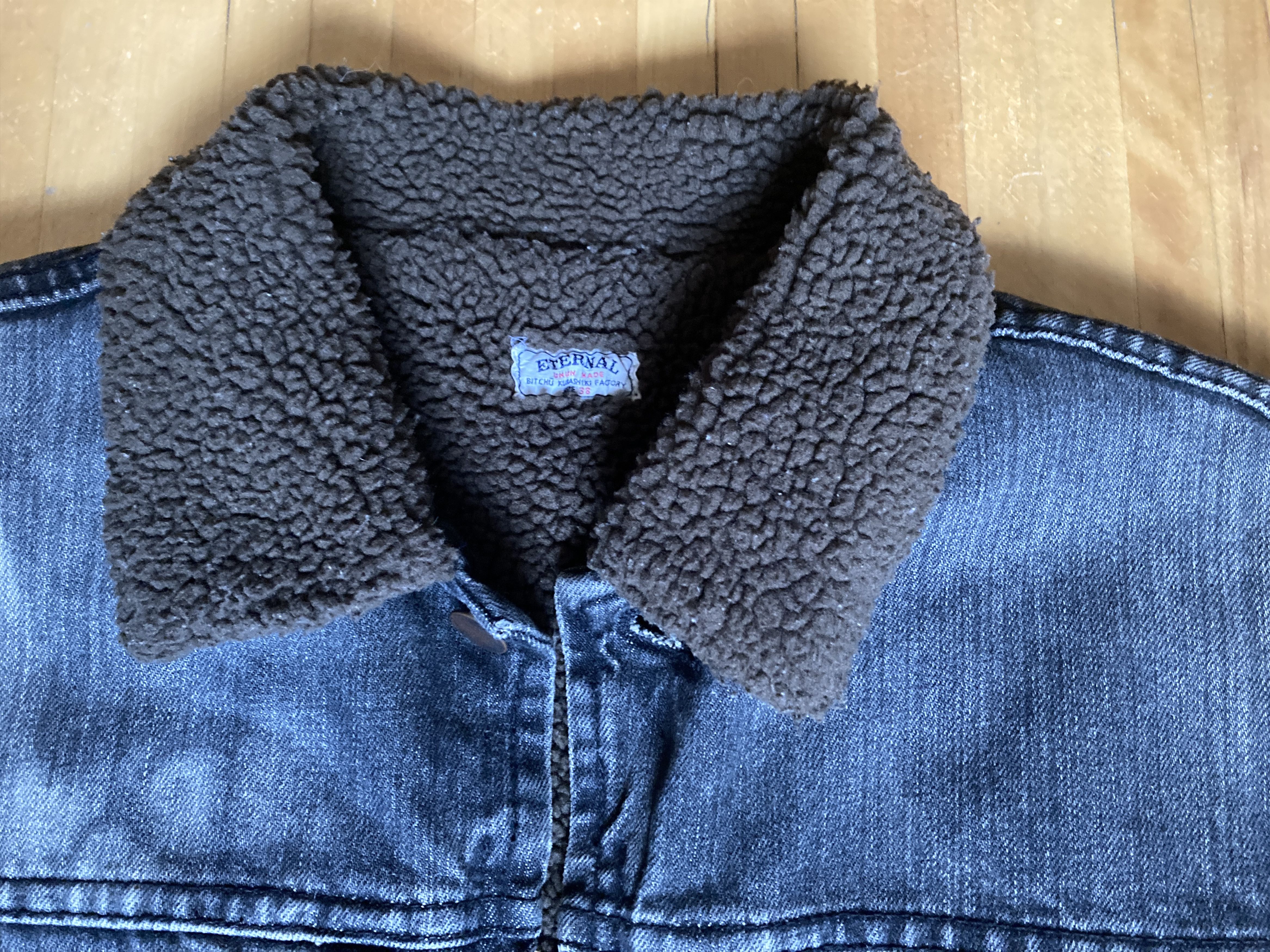 Eternal × Japanese Brand Eternal Bleached Insulated Denim Jacket Size US M / EU 48-50 / 2 - 3 Thumbnail