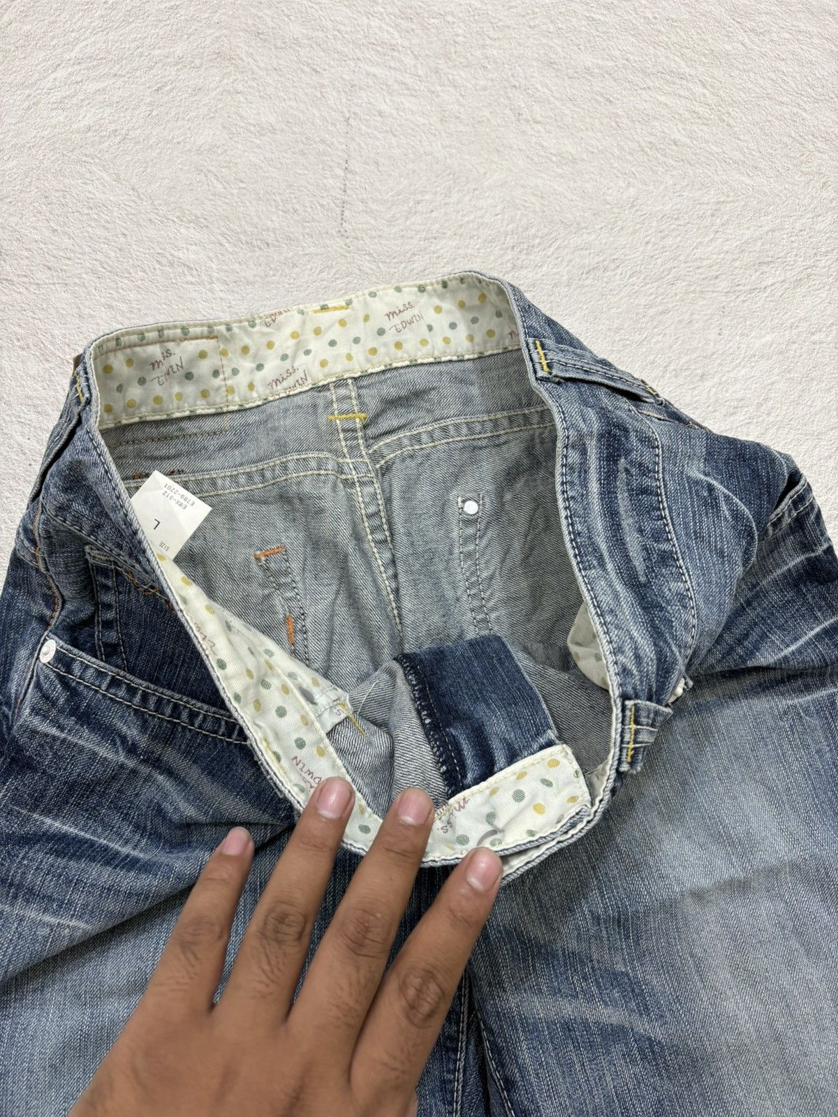 Kapital 2000s miss edwin japan bootcut wash denim pants y2k style Size US 32 / EU 48 - 4 Thumbnail