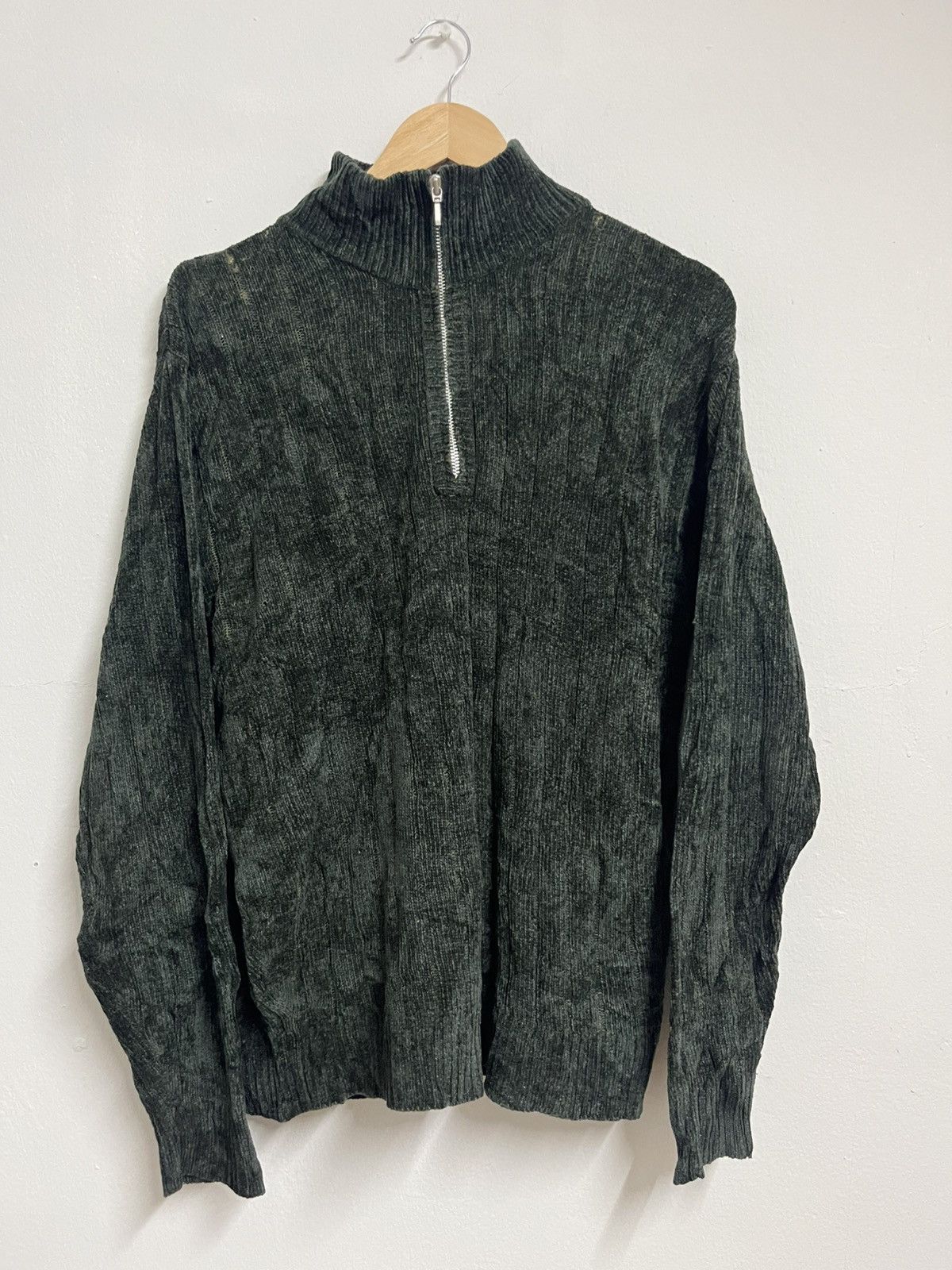 Gianni Valentino 💥Offer💥Vintage Gianni Valentino Distressed Knitwear Size US L / EU 52-54 / 3 - 1 Thumbnail
