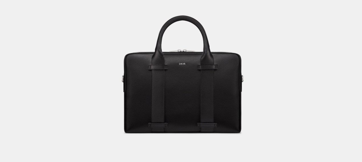 image of Dior O1W1Db10424 Size: Os Briefcase In Black, Men's