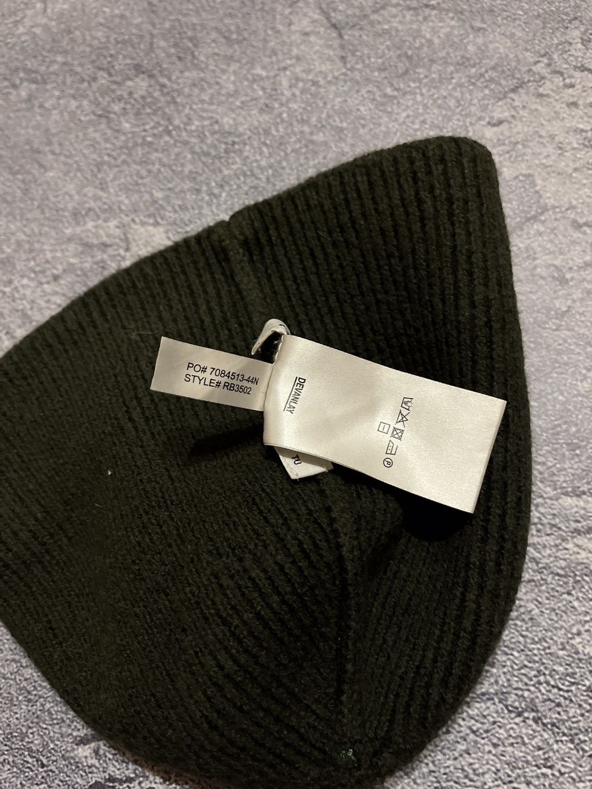 Lacoste Lacoste Logo Wool Beanie Hat Size ONE SIZE - 5 Thumbnail