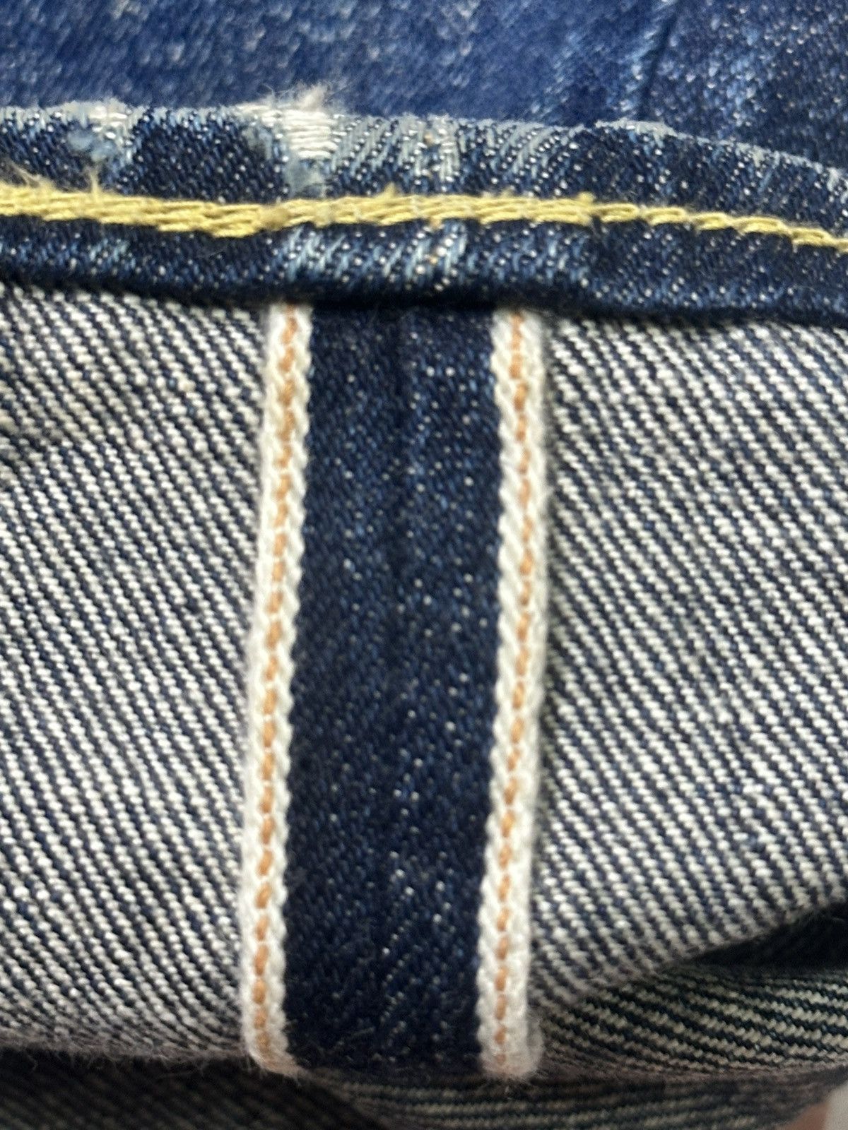 Denime Denime Vintage Selvedge Straight Loose With Faded Wash Size US 32 / EU 48 - 11 Thumbnail