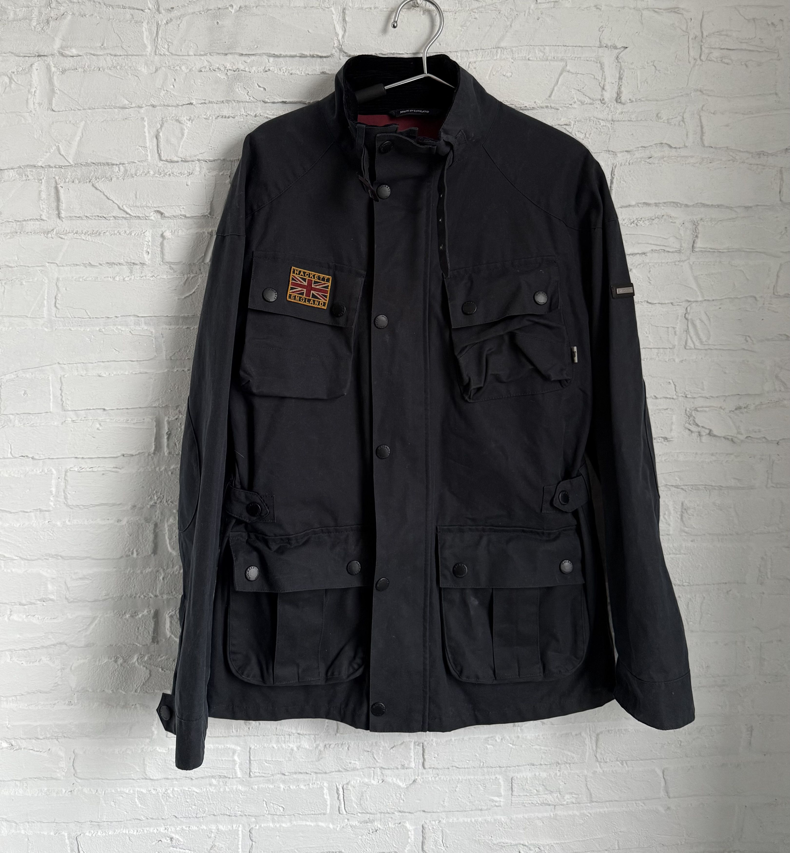 Hackett Hackett wax rally jacket millerain Size US S / EU 44-46 / 1 - 2 Thumbnail
