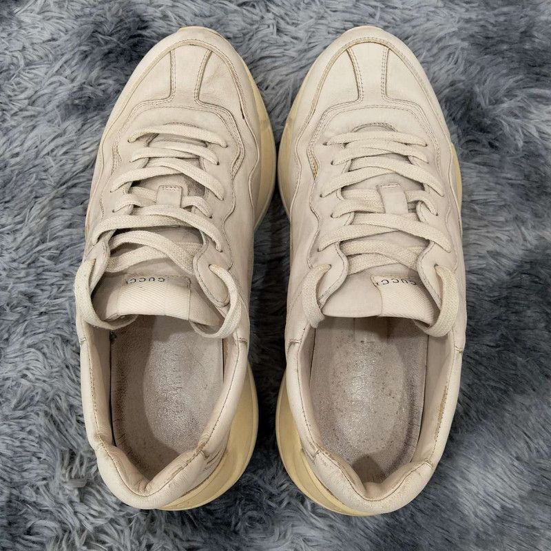 Gucci Gucci Rhyton Distressed Fashion Sneakers for Men Size US 8.5 / EU 41-42 - 7 Thumbnail