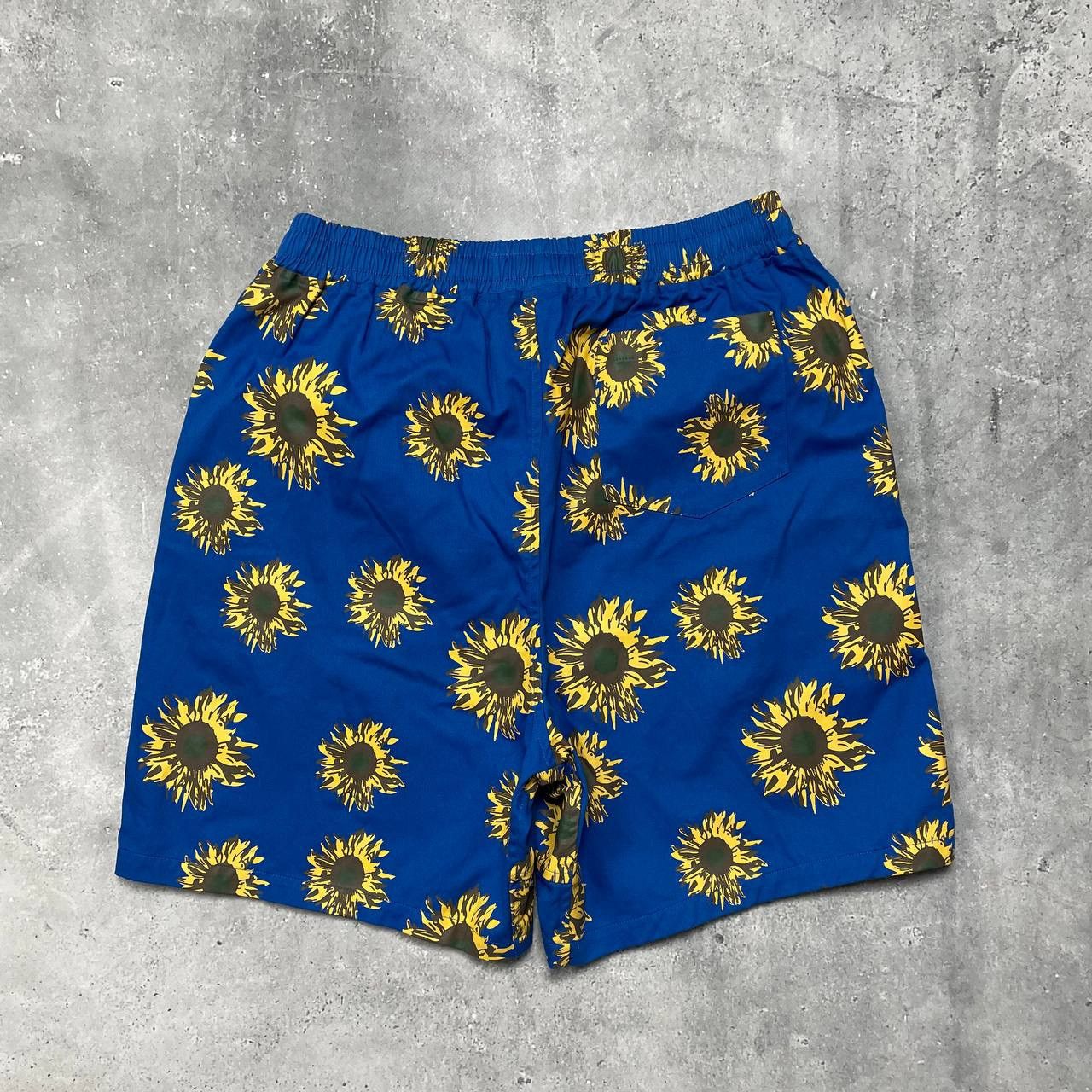 Advisry Clothing Advisry Sunflower Pattern Shorts Blue Size M Size US 30 / EU 46 - 10 Thumbnail