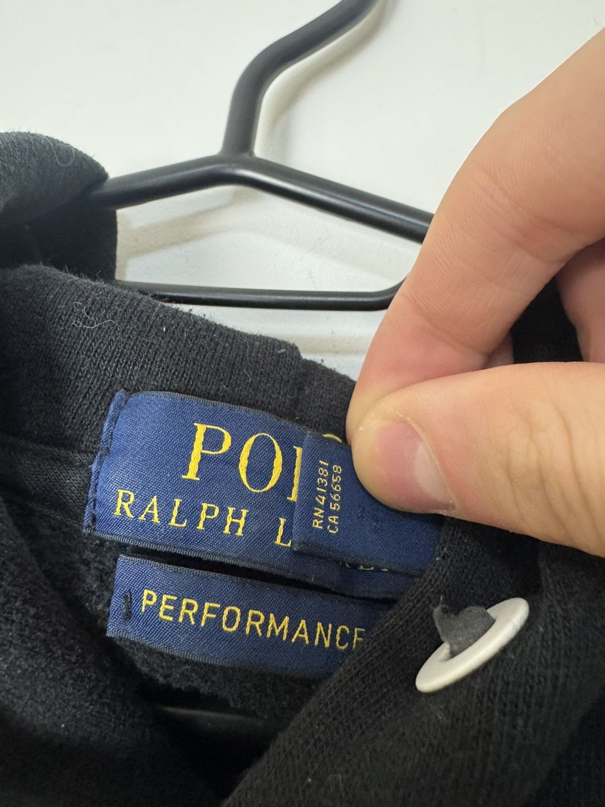 Polo Ralph Lauren Polo Ralph Lauren Black hoodie logo streetwear designer Size US L / EU 52-54 / 3 - 7 Thumbnail