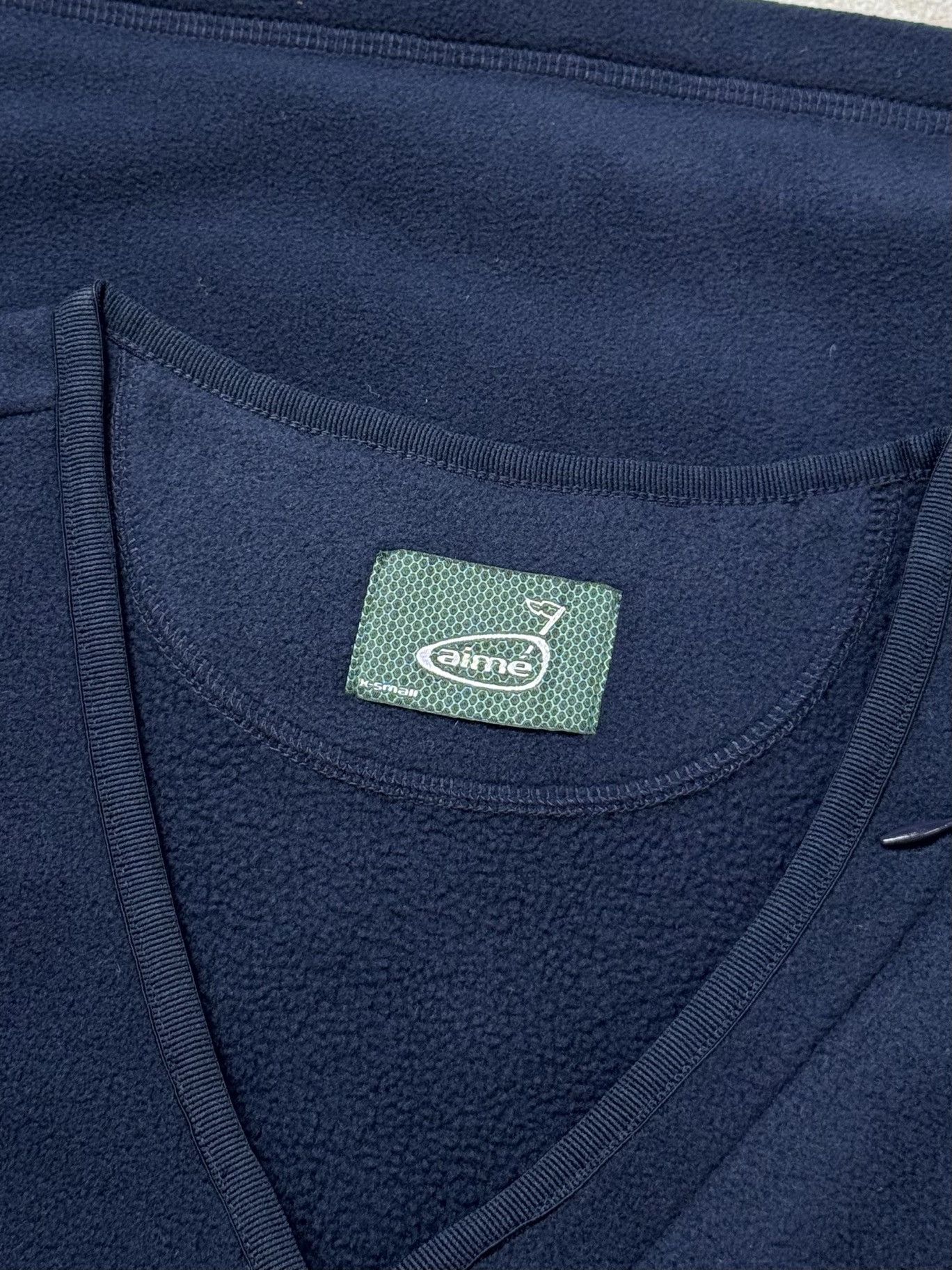 New with Tag* Aime Leon Dore Golf Fleece V-Neck Vest Navy