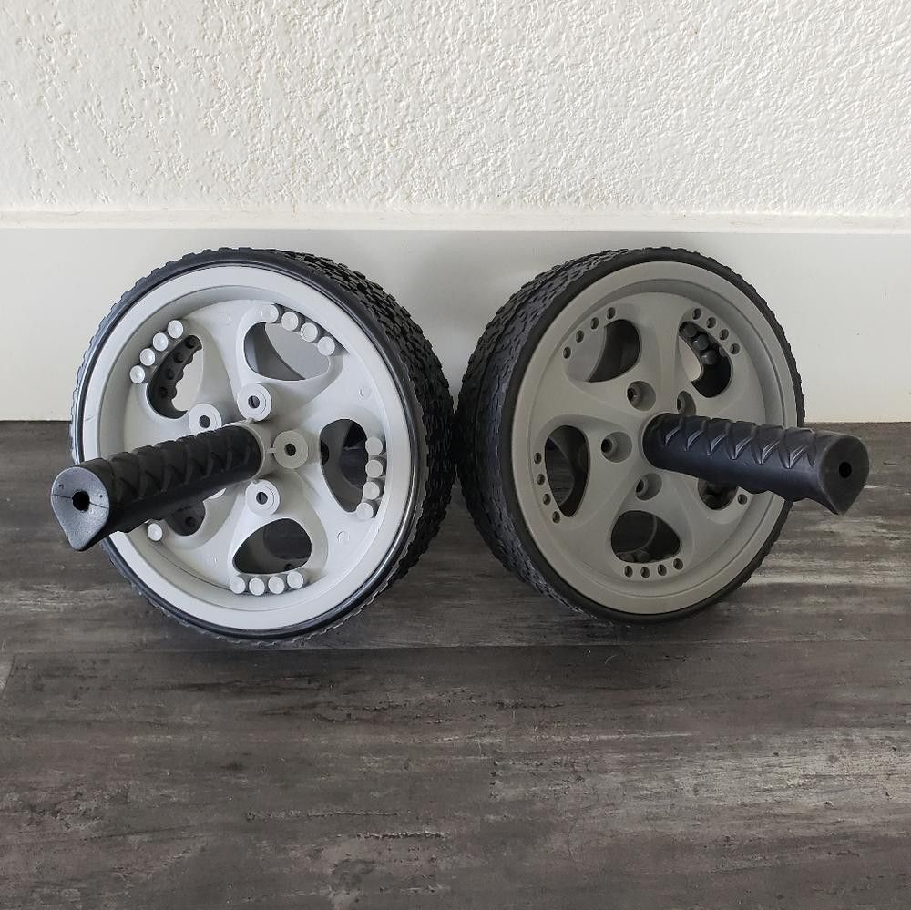 Designer Grey BLUERISE Fitness Ab Roller Wheel Size ONE SIZE - 2 Thumbnail