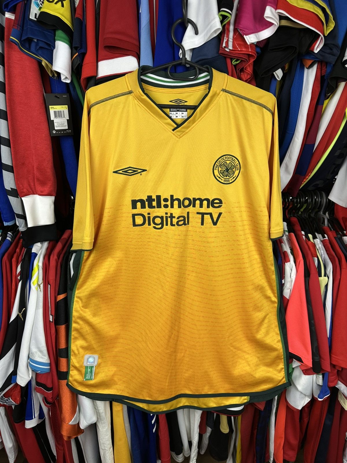 VINTAGE UMBRO CELTIC 2002 2003 FOOTBALL SHIRT SOCCER JERSEY