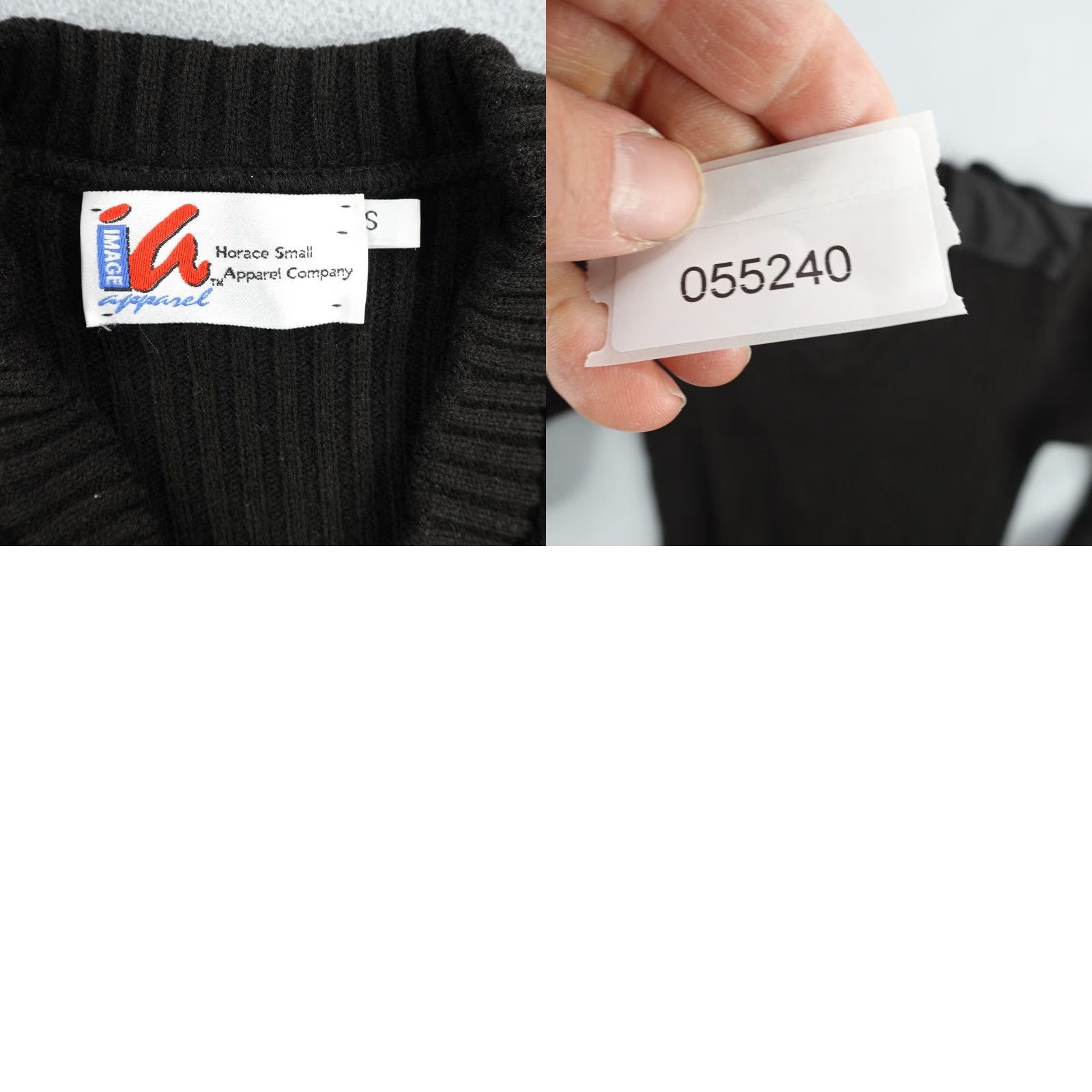 Vintage VINTAGE Horace Small Sweater Mens Small Black Commando Ribbed Pullover V-Neck Army Outdoor Knit Pullover Mens Small Black 90s Size US S / EU 44-46 / 1 - 8 Thumbnail