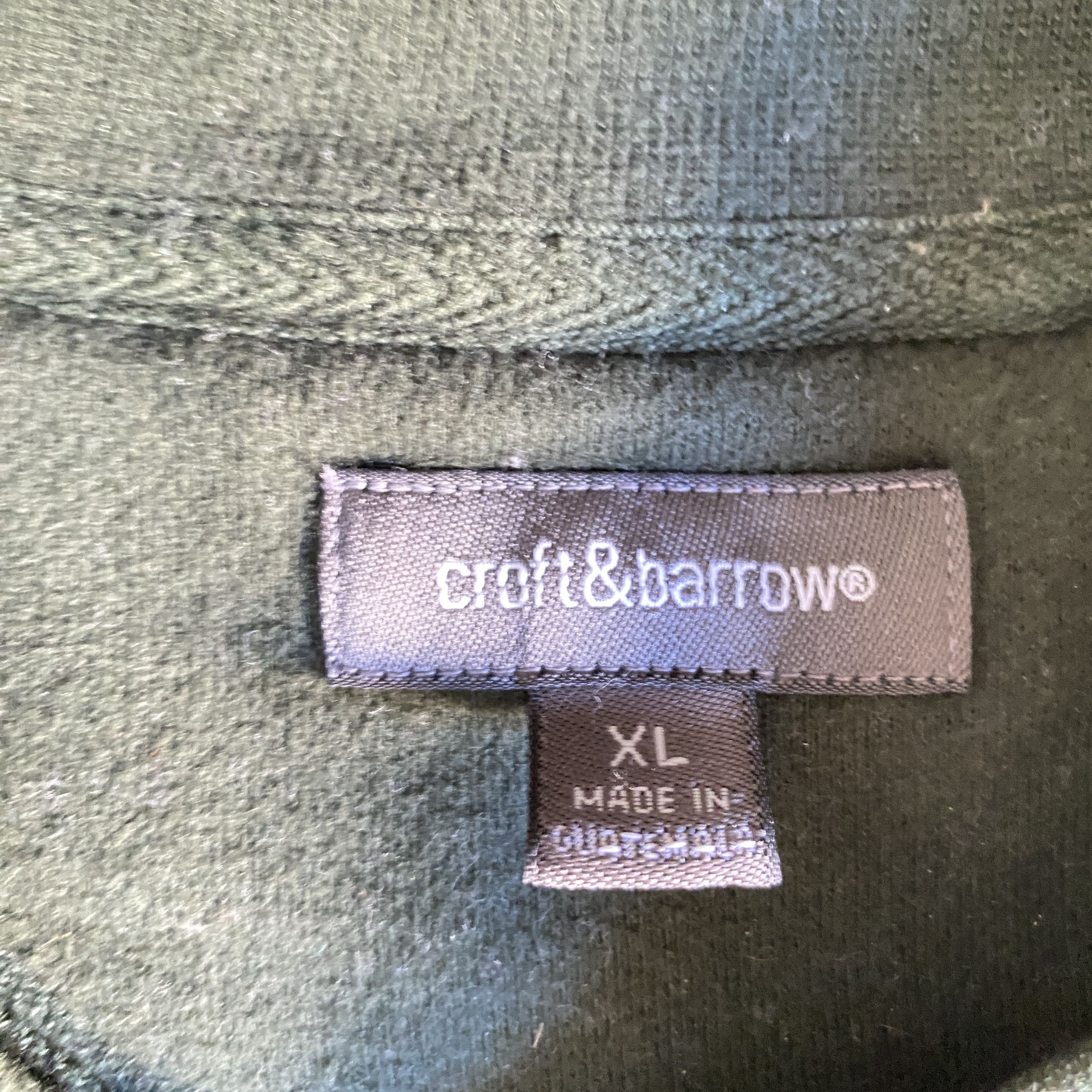 Croft & Barrow Handmade Reworked Croft & Barrow Bleach Dyed Sweatshirt Size US XL / EU 56 / 4 - 18 Thumbnail