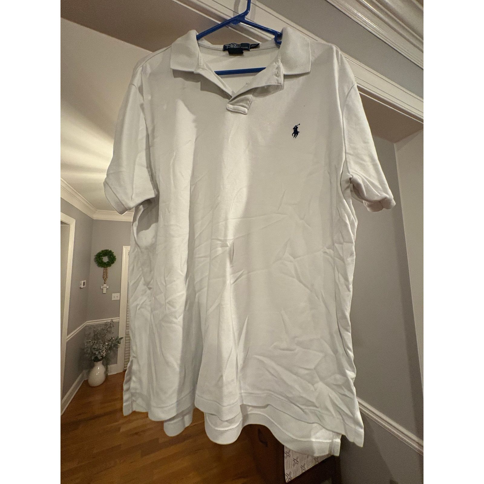 Polo Ralph Lauren Polo Ralph Lauren Men’s Polo Shirt White Custom Size XL Size US XL / EU 56 / 4 - 3 Thumbnail