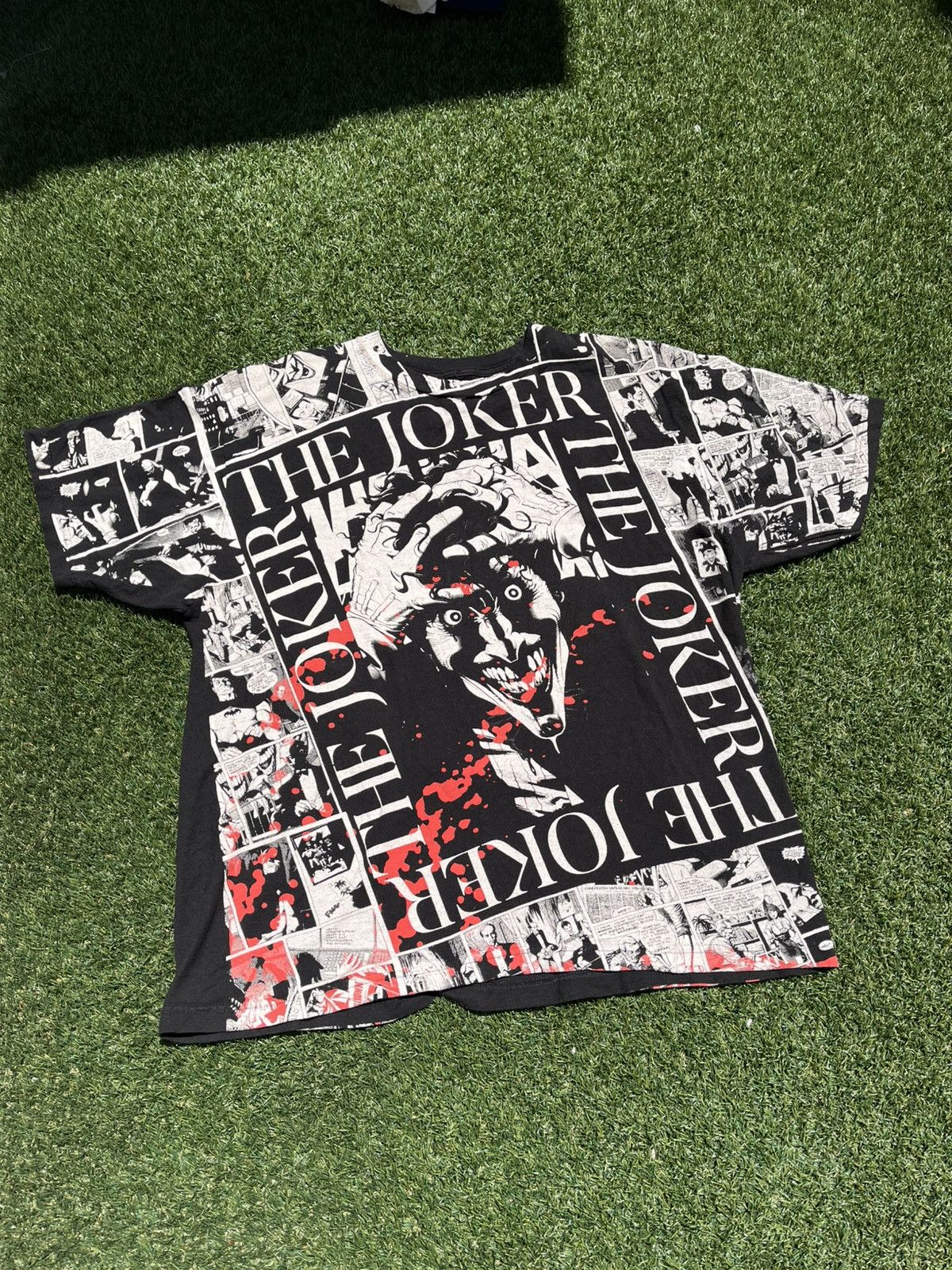 DC Comics ‘19 DC Comics Full Print Joker Black Tee Size US XL / EU 56 / 4 - 1 Thumbnail