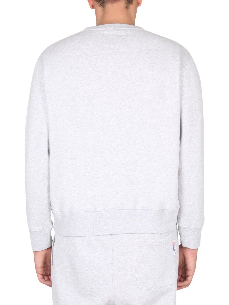 AUTRY o1y0526 Logo Sweatshirt in Light Gray Size US M / EU 48-50 / 2 - 3 Thumbnail