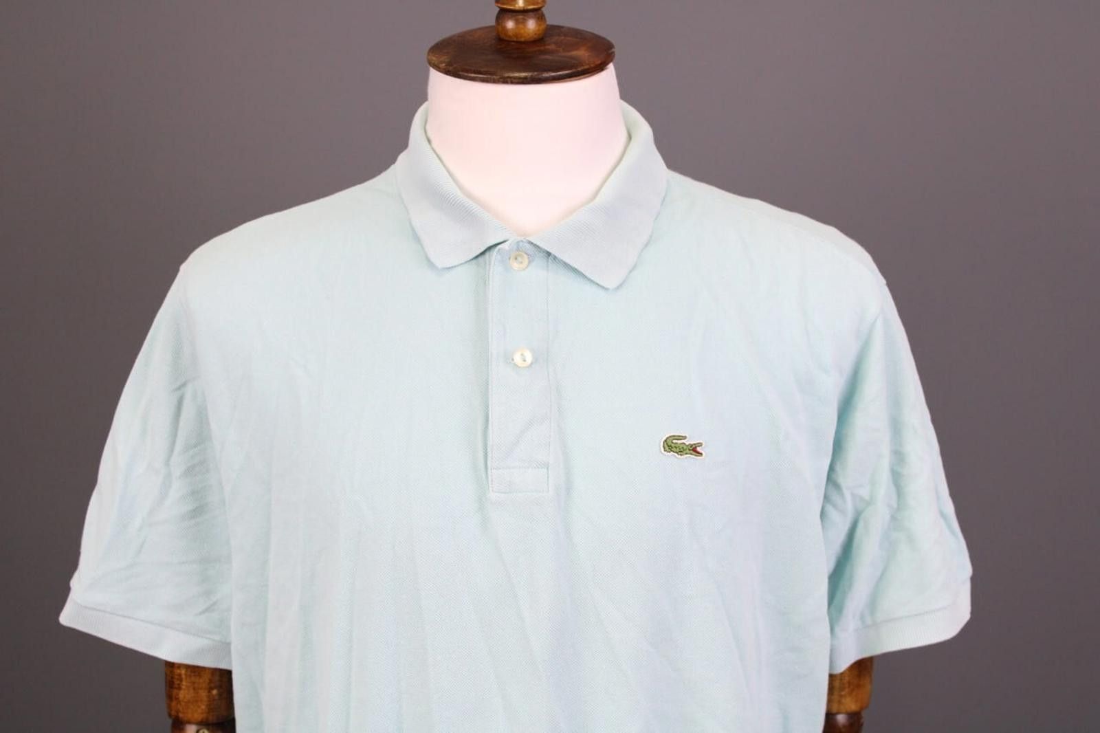 Lacoste Lacoste Blue Summer Men Short Sleeve Polo Shirt Size 7 / XXL Size US M / EU 48-50 / 2 - 3 Thumbnail