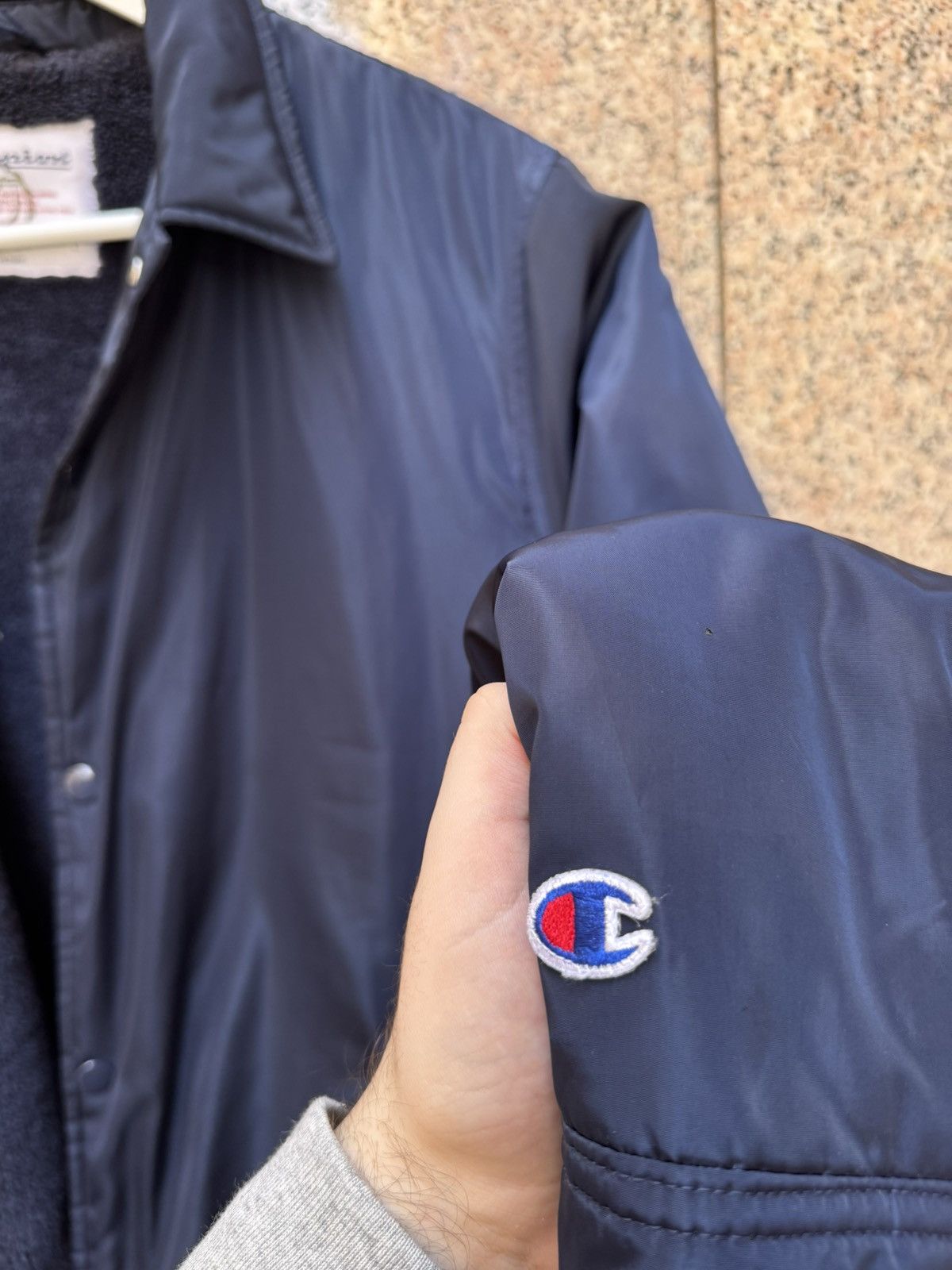 Champion × Supreme Supreme X Champion jacket navy L Size US L / EU 52-54 / 3 - 11 Thumbnail