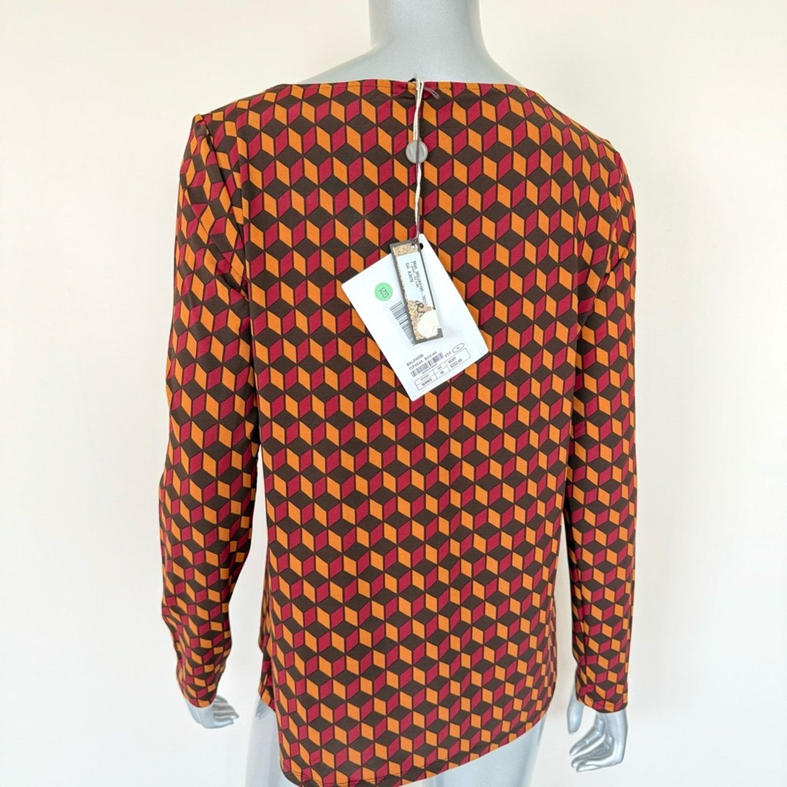 Other NWT!!! MALIPARMI women blouse size 46IT or XL Retail 232$ Size XL / US 12-14 / IT 48-50 - 3 Thumbnail