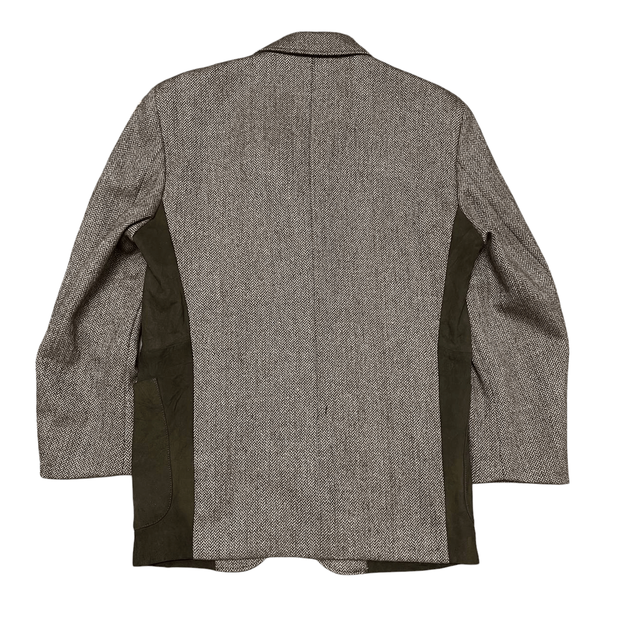 BIGI Vintage Men's Bigi Leather Wool Coat Jacket Size US M / EU 48-50 / 2 - 11 Thumbnail