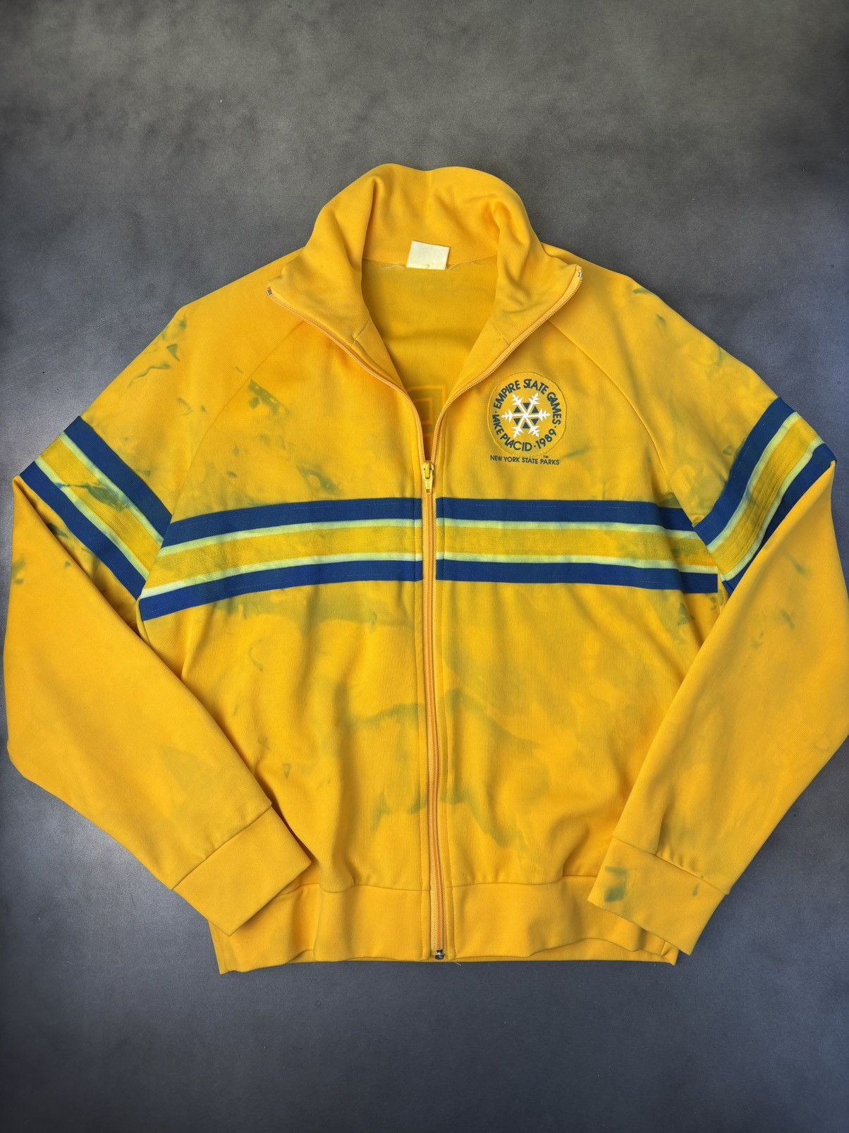 Adidas × Fred Perry × Vintage 1980s Track Jacket Vintage Broderick Empire State Games Size US S / EU 44-46 / 1 - 8 Thumbnail