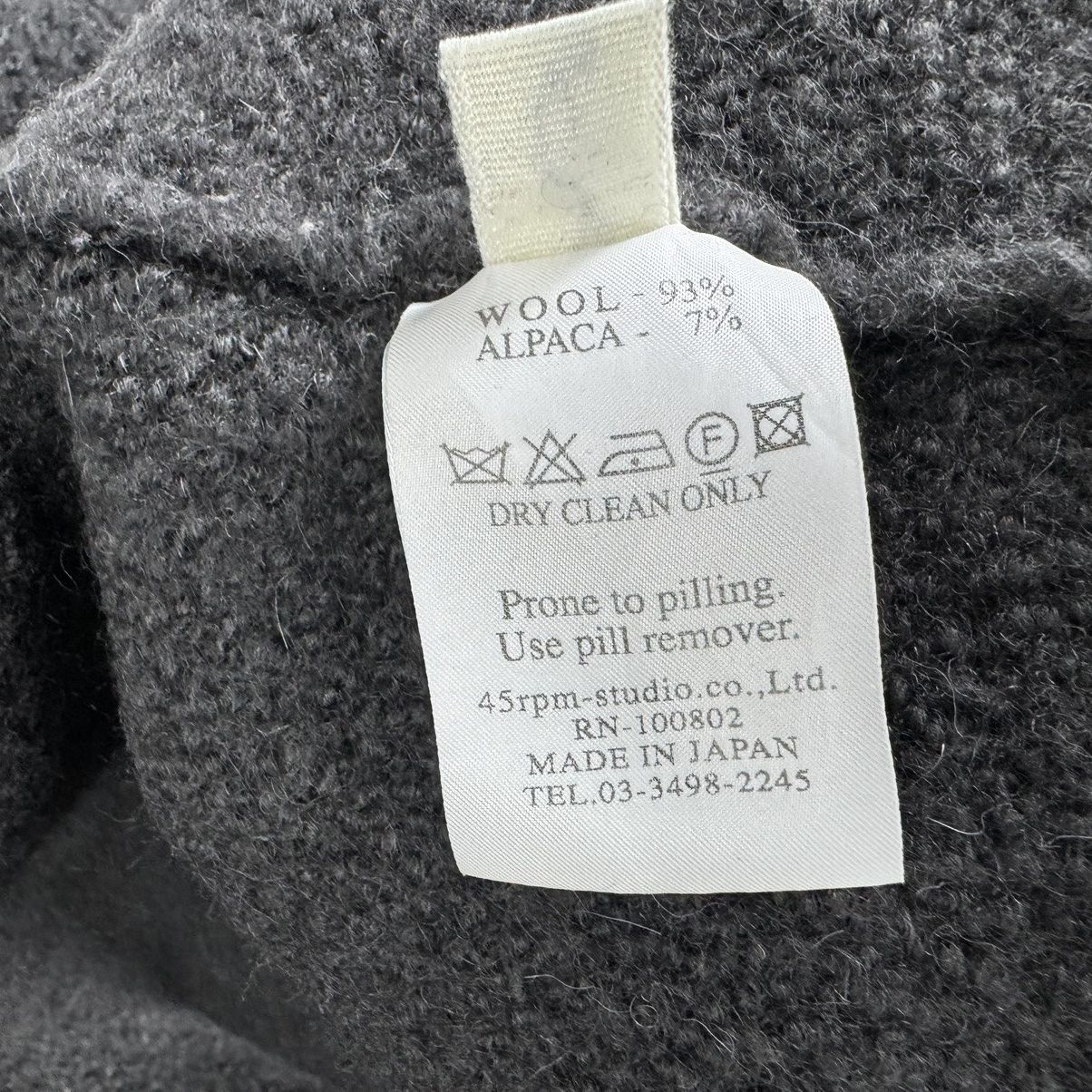 45rpm 🌟45RRM HOODIE WOOL DUFFLE JACKET Size S / US 4 / IT 40 - 10 Thumbnail