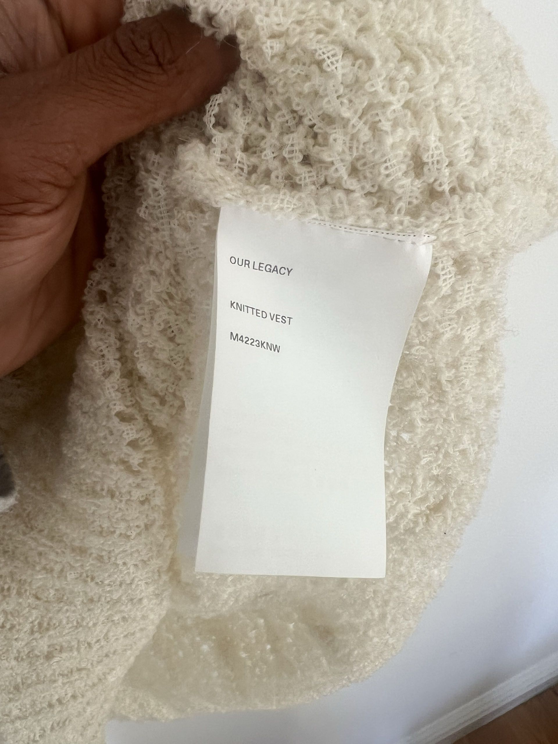 Our Legacy Our Legacy Knitted Vest Size US M / EU 48-50 / 2 - 7 Thumbnail