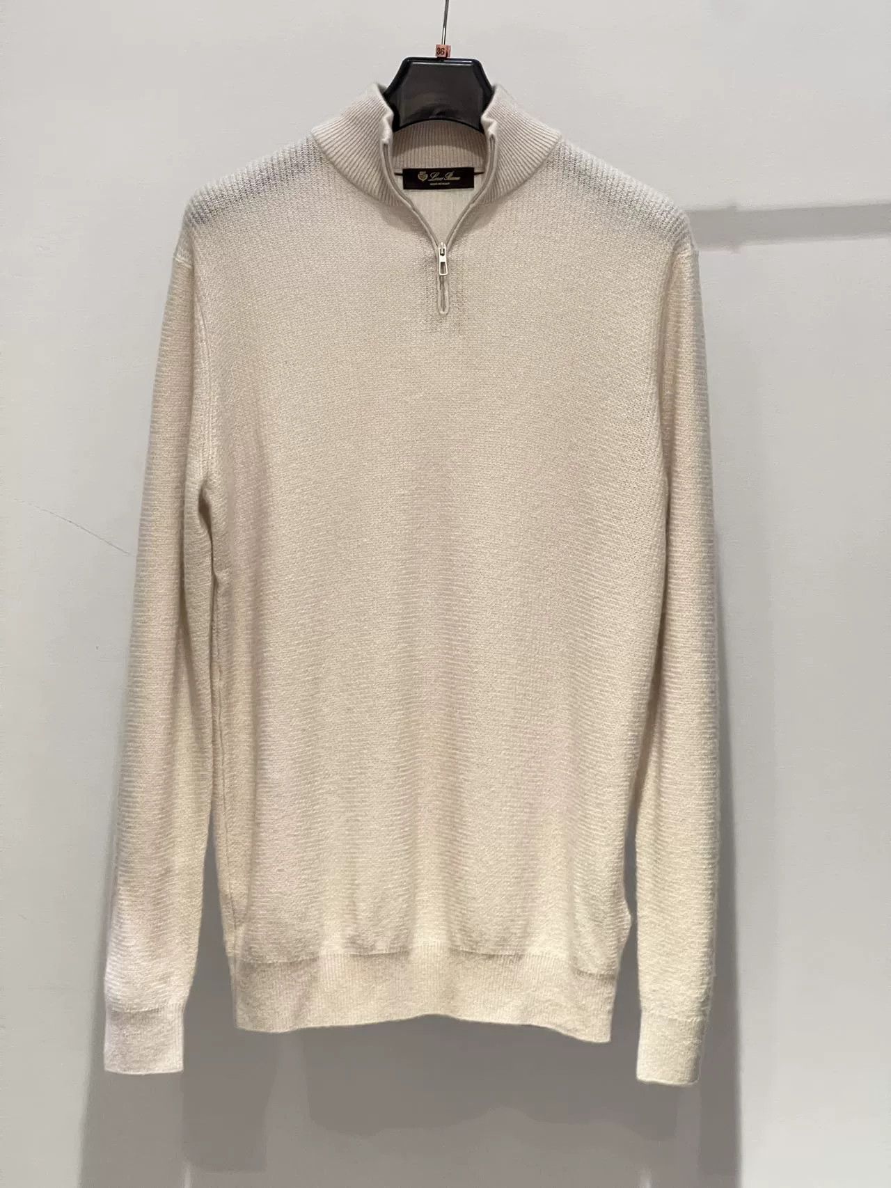 Loro Piana Loro Piana Men's Half-Zip Knit Sweater Size US L / EU 52-54 / 3 - 1 Thumbnail