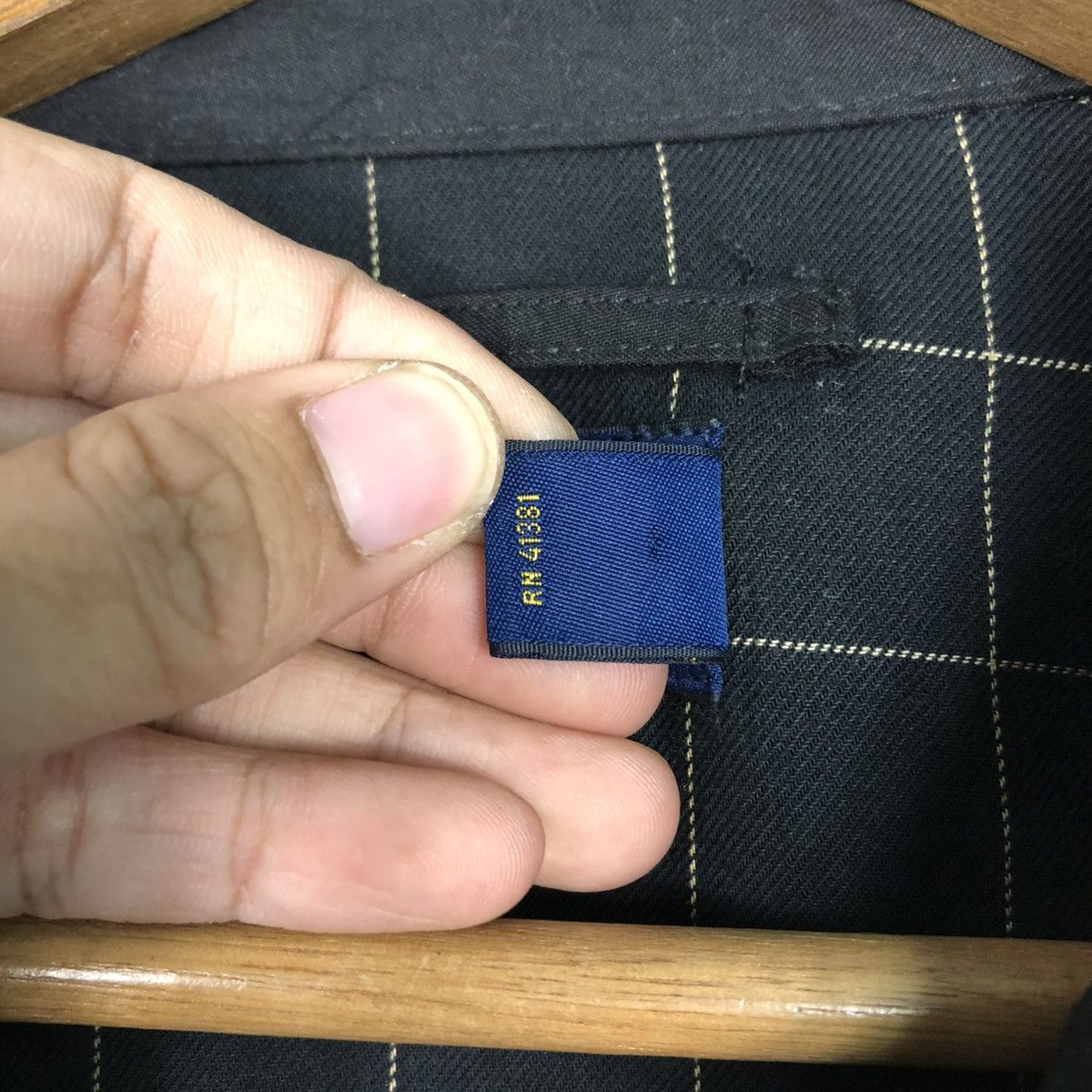 Polo Ralph Lauren 🔥RICH BLACK VINTAGE BOMBER JACKET POLO RALPH LAUREN BLANKET Size US S / EU 44-46 / 1 - 22 Thumbnail