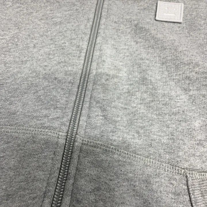 Acne Studios Acne Studios Gray Hooded Zip-Up Sweatshirt Size US XS / EU 42 / 0 - 1 Thumbnail