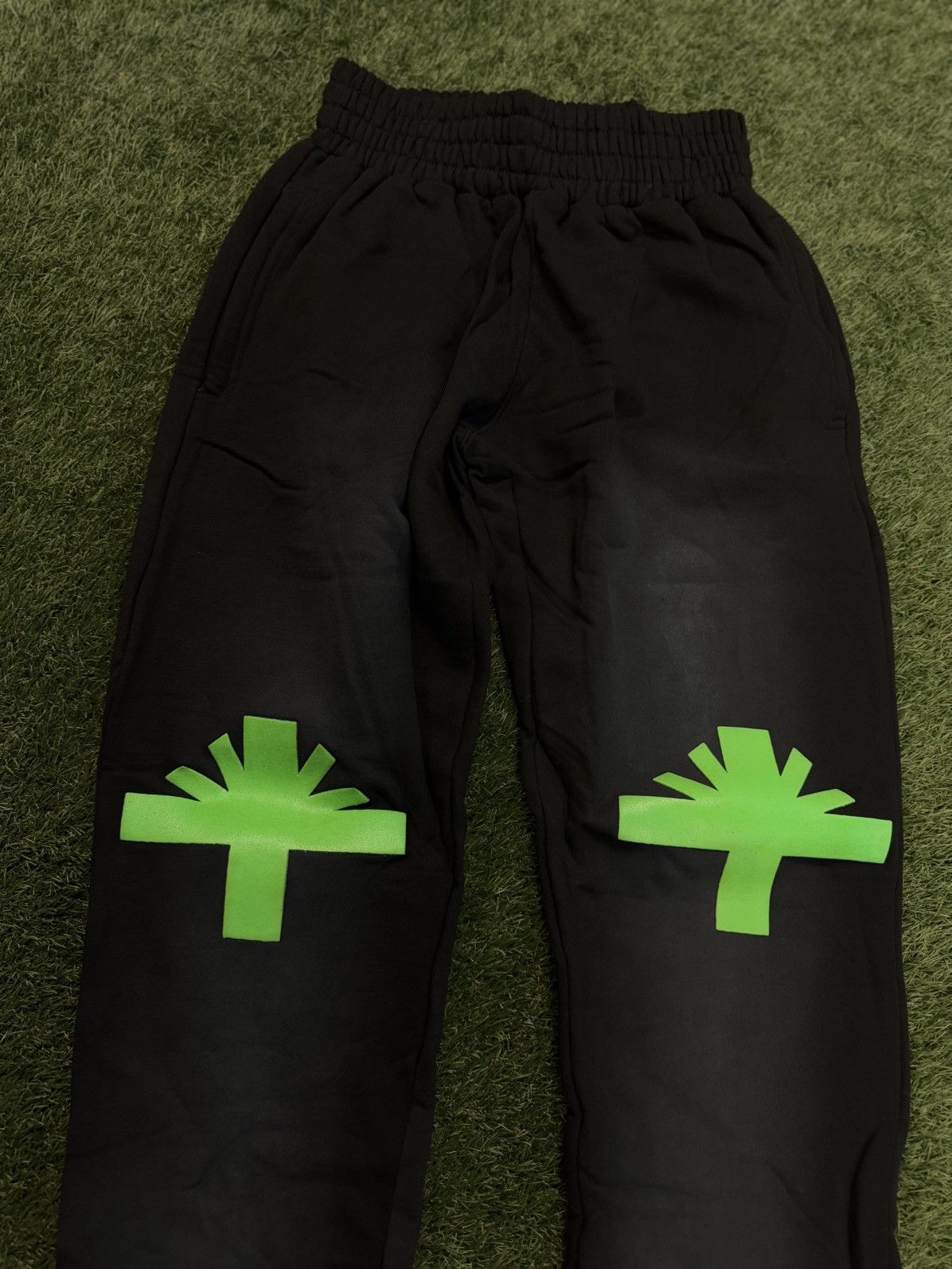 Vertabrae Vertabrae Sweatpants Black Green Size XXL (NEW) Size US 36 / EU 52 - 3 Thumbnail