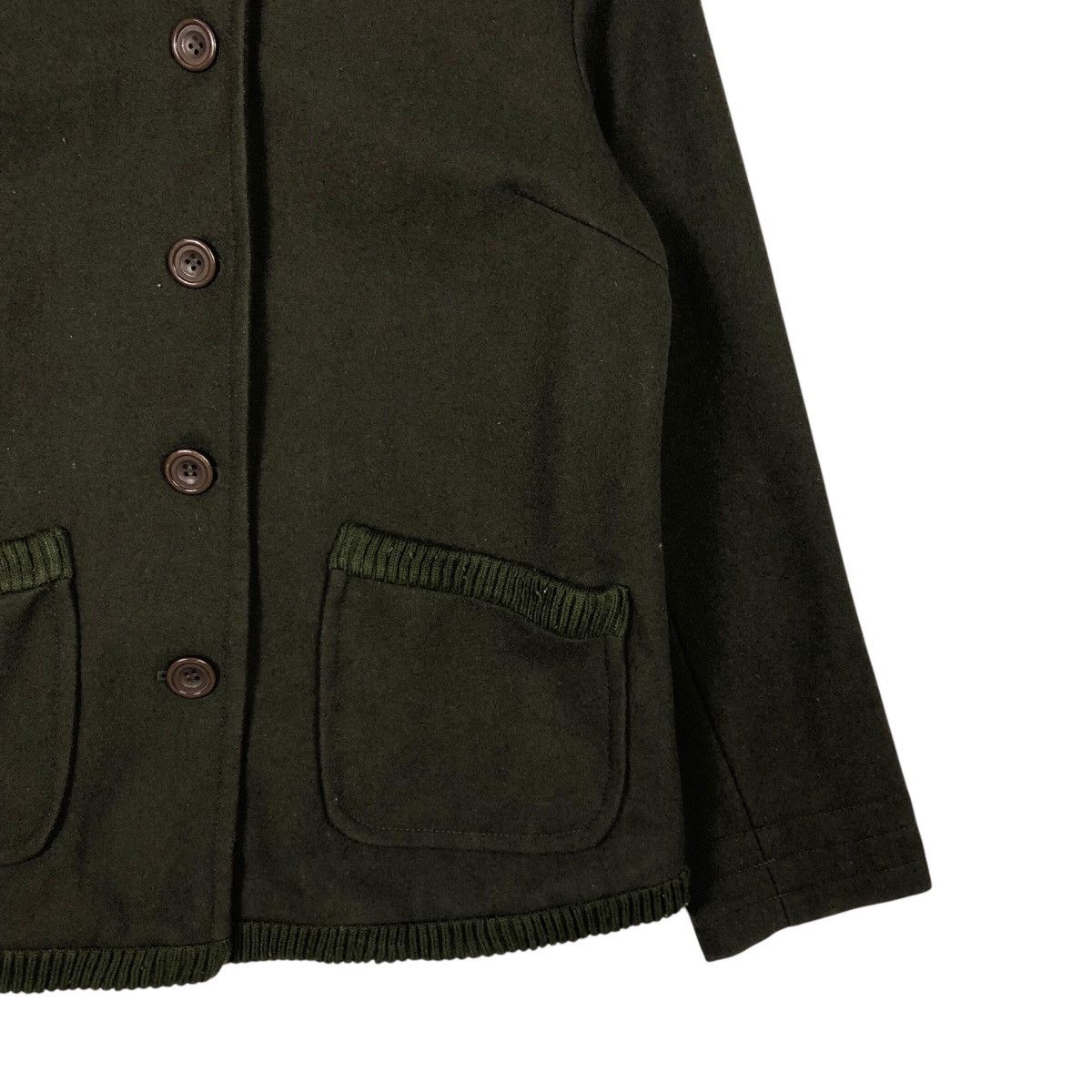 Japanese Brand Vintage Wool Button Jacket Military Sab Street Issey Miyake Size US M / EU 48-50 / 2 - 6 Thumbnail