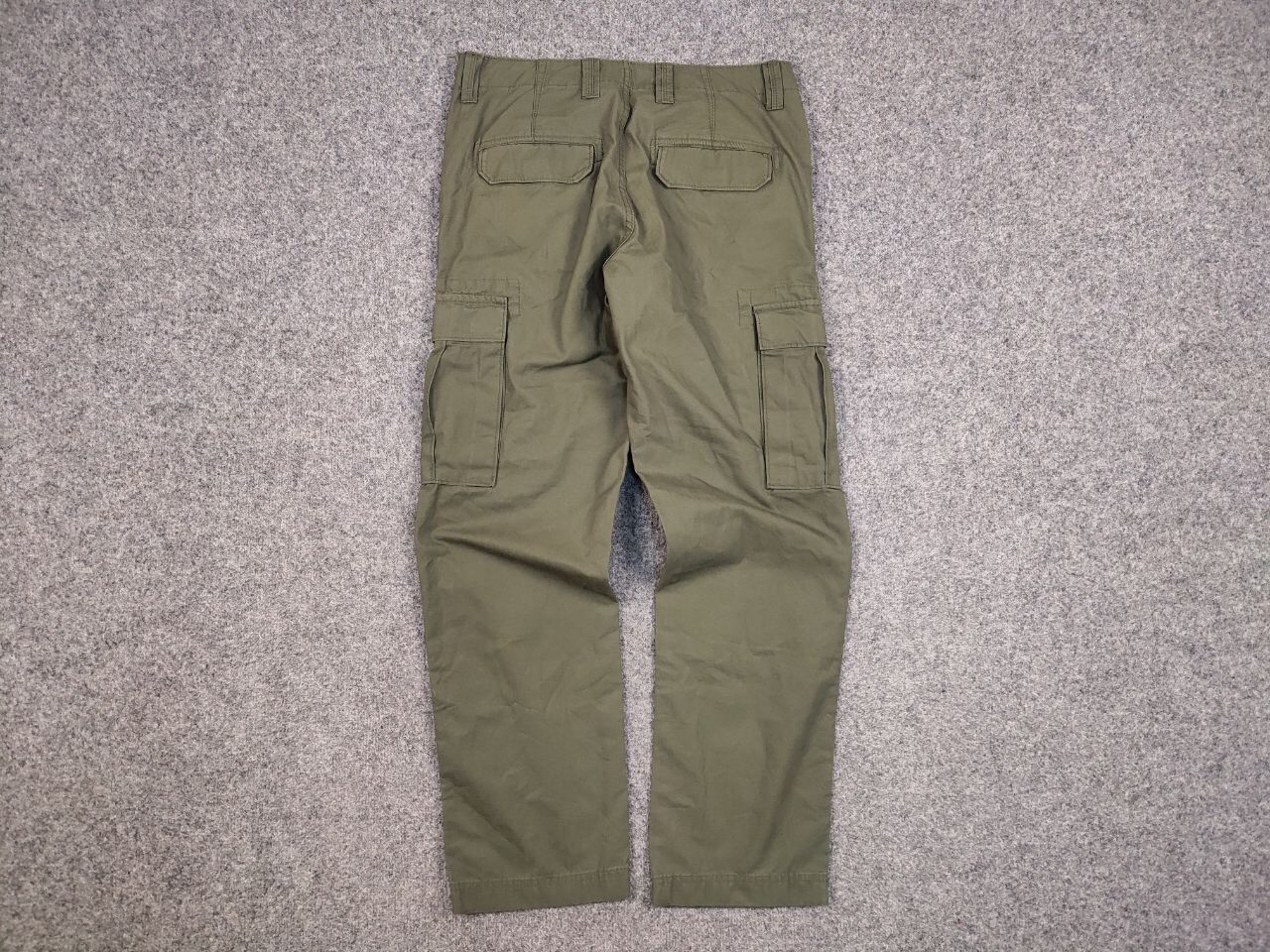 Japanese Brand Vintage Casual Japanese Style Green Cargo Straight Pants Size US 34 / EU 50 - 9 Thumbnail