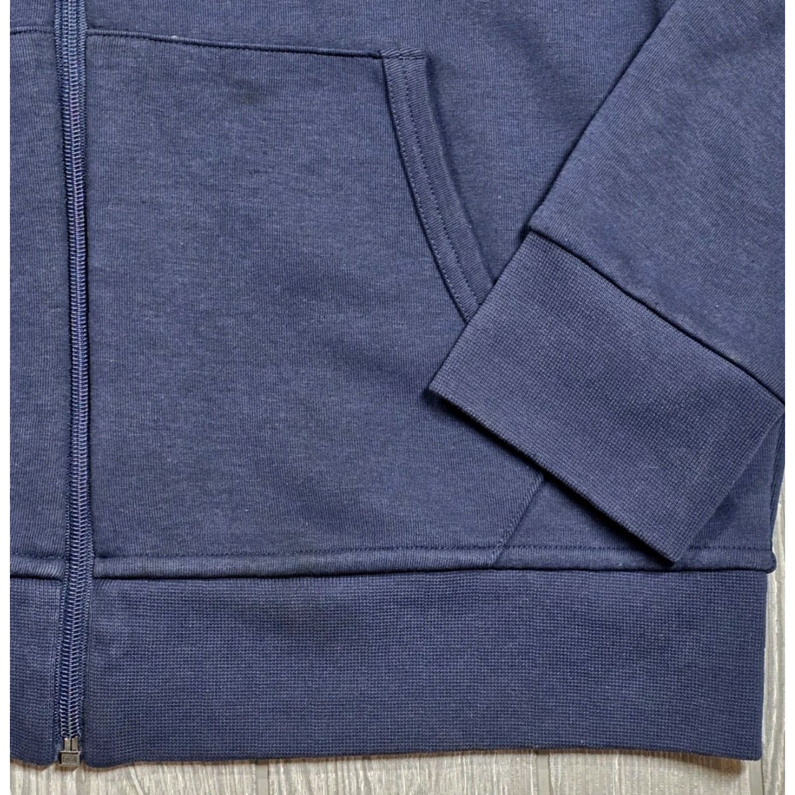Polo Ralph Lauren POLO RALPH LAUREN Men's Blue Double-Knit Full Zip Hoodie Box Logo Orange Hoodie Men's Blue Polo Ralph Lauren Full Zip Hoodie Box Logo Orange Size US L / EU 52-54 / 3 - 6 Thumbnail