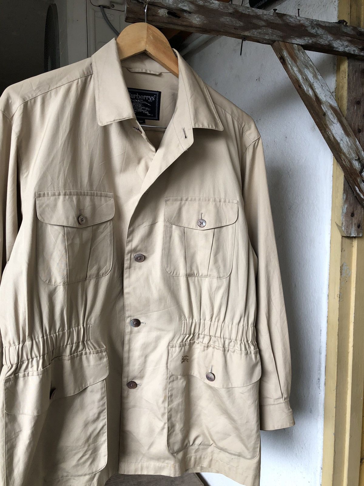 Burberry Vintage Burberry Light Jacket Size L / US 10 / IT 46 - 4 Thumbnail