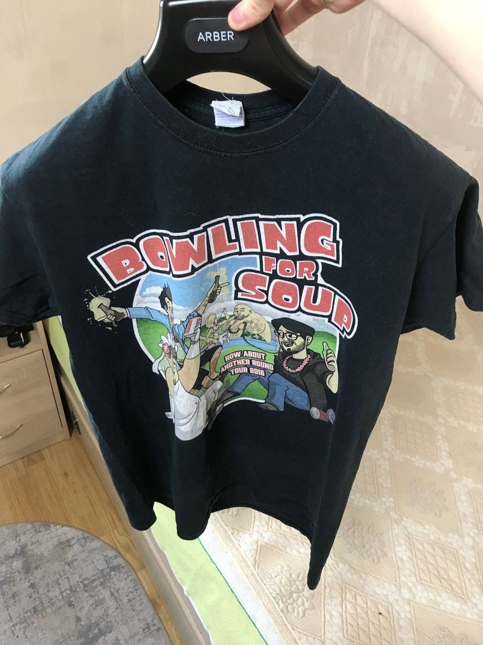Band Tees 🔥 Bowling For Soup 2016 How About Another Round Tour T Shirt Size US M / EU 48-50 / 2 - 6 Thumbnail