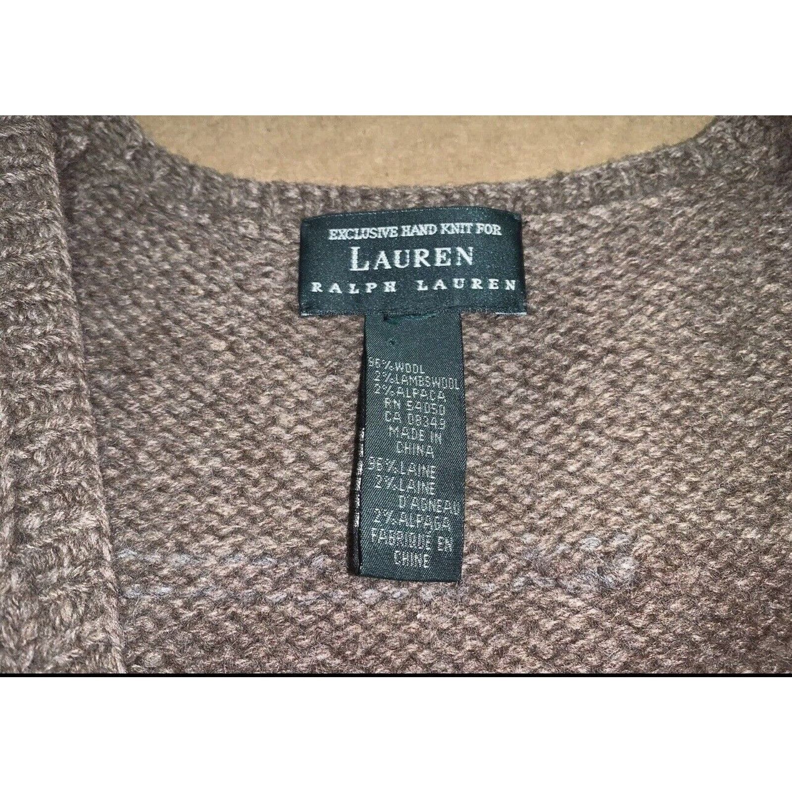 Lauren Ralph Lauren Ralph Lauren Vest Southwest Navajo Concho Wool Alpaca Large Size L / US 10 / IT 46 - 2 Thumbnail