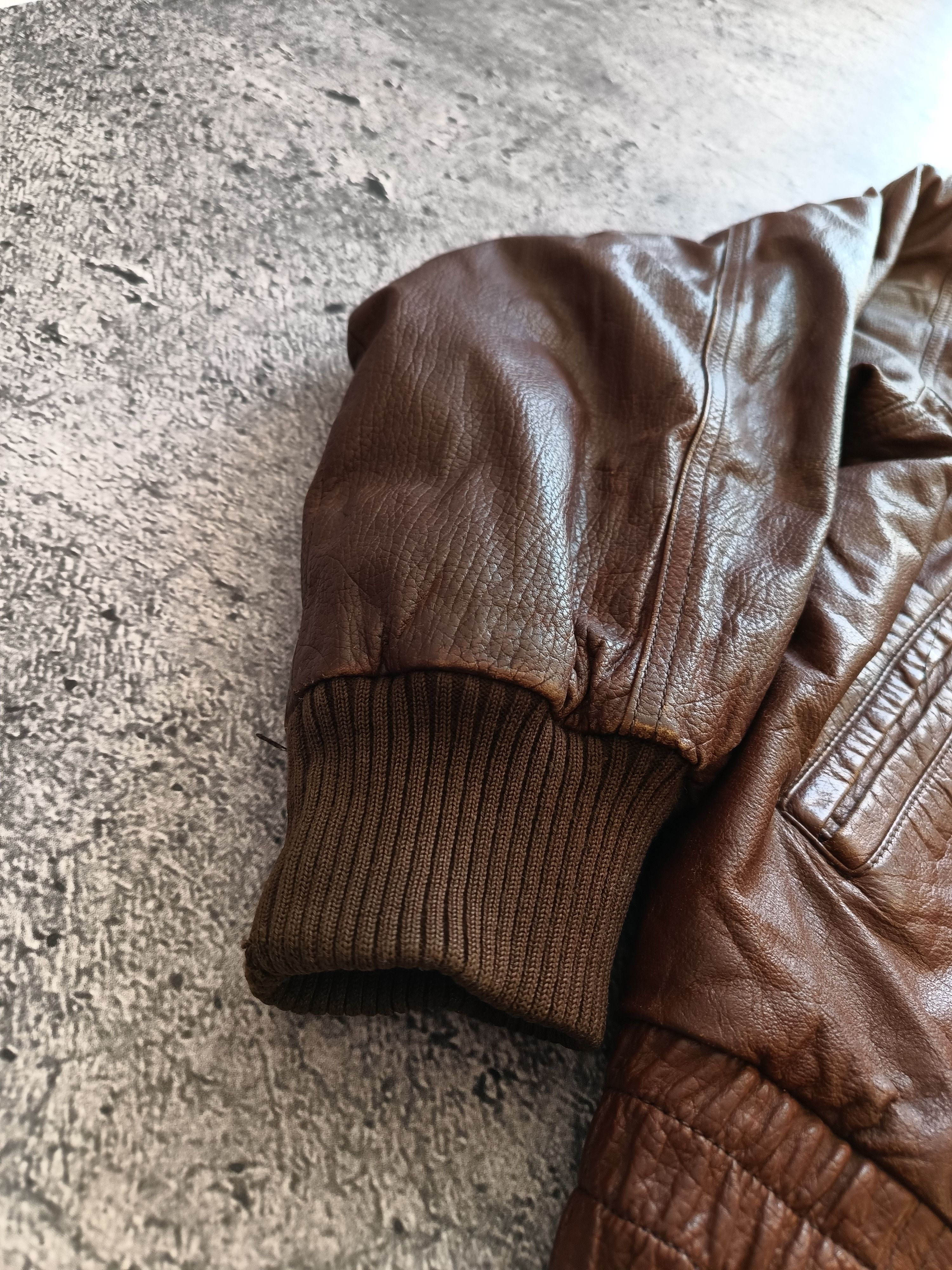 Vintage Vintage 90s Leather Motorcycle Jacket Premium Leather Size US M / EU 48-50 / 2 - 3 Thumbnail