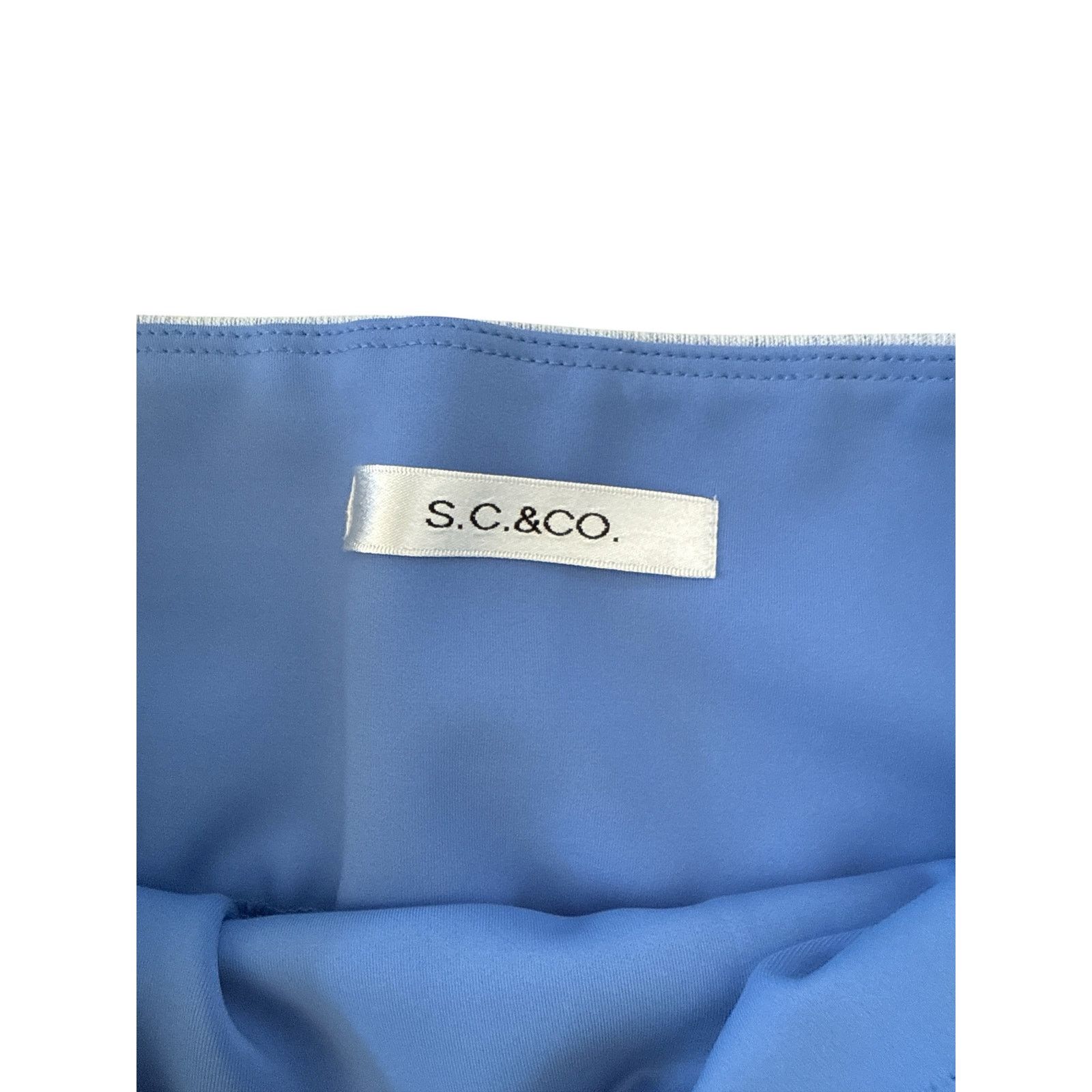 Other S.C. & CO. Ladies' Tummy Control Skort Light Blue Size XS Size 24" / US 00 / IT 34 - 3 Thumbnail