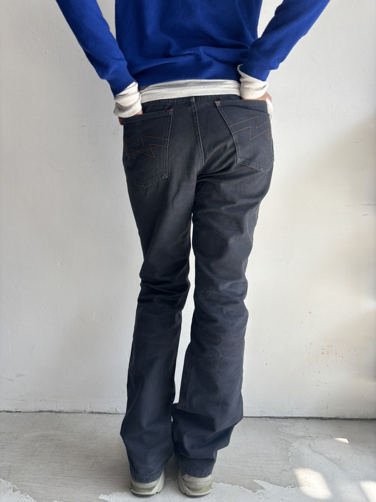 W&LT W&LT F/W1998 - 1999 “believe” runway flared denim Size US 31 - 4 Thumbnail