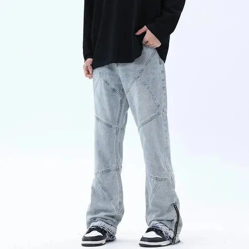 Japanese Brand × Jean Embroidered Stack Blue JEans Size US 30 / EU 46 - 3 Thumbnail