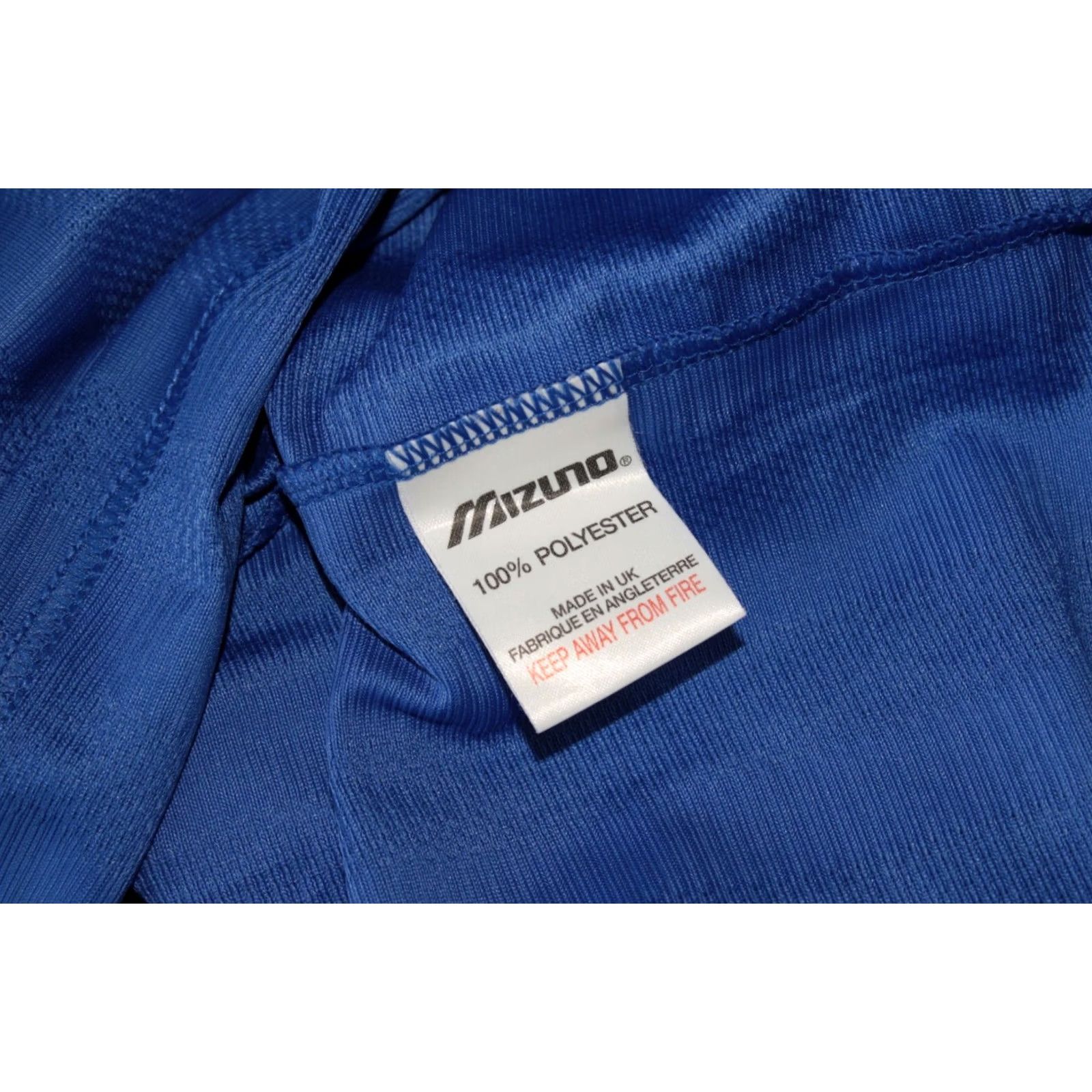 Mizuno VINTAGE Mizuno Shirt Mens L Blue 90s Big Logo Japan Size US L / EU 52-54 / 3 - 6 Thumbnail