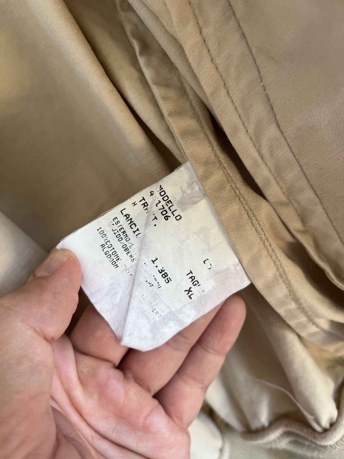 Avirex AVIREX Cotton Beige Classic Flight Bomber Jacket Size US XL / EU 56 / 4 - 18 Thumbnail