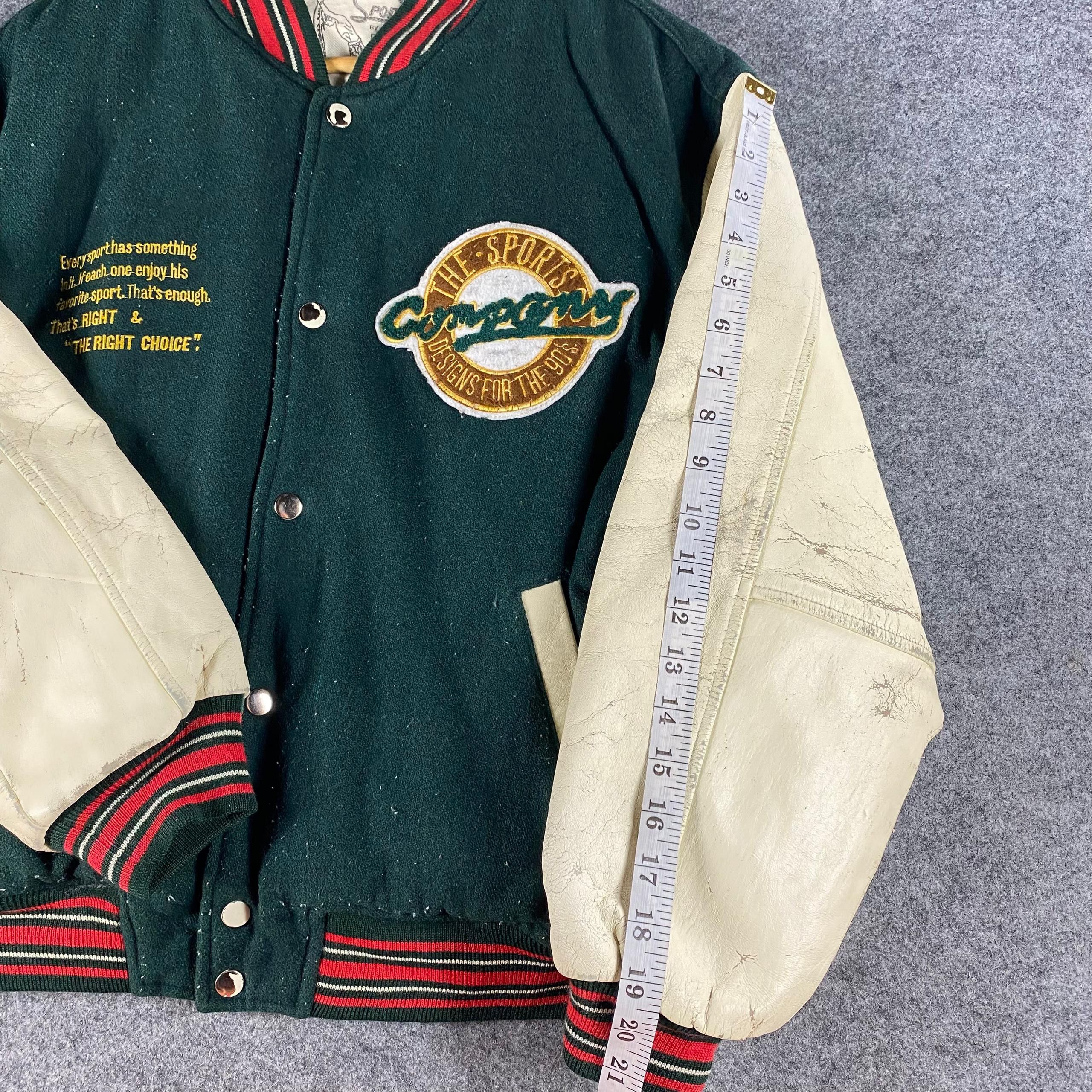 If Six Was Nine Vintage The Sport Company Varsity Jacket Size US L / EU 52-54 / 3 - 5 Thumbnail