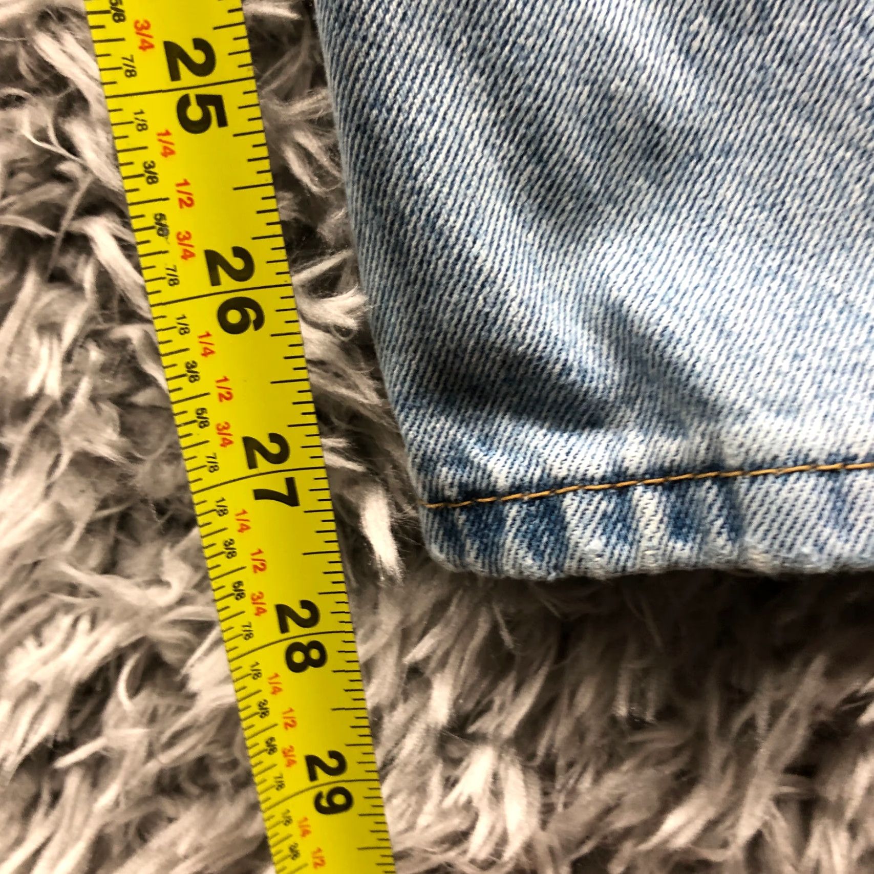 Levi's Levi's 550 Jeans 36x30 Mens Mid Rise Straight Leg Dark Wash Blue Denim Mens Jeans Straight Leg Levi's 550 36x30 Dark Wash Blue Denim Vintage? No Size US 36 / EU 52 - 3 Thumbnail