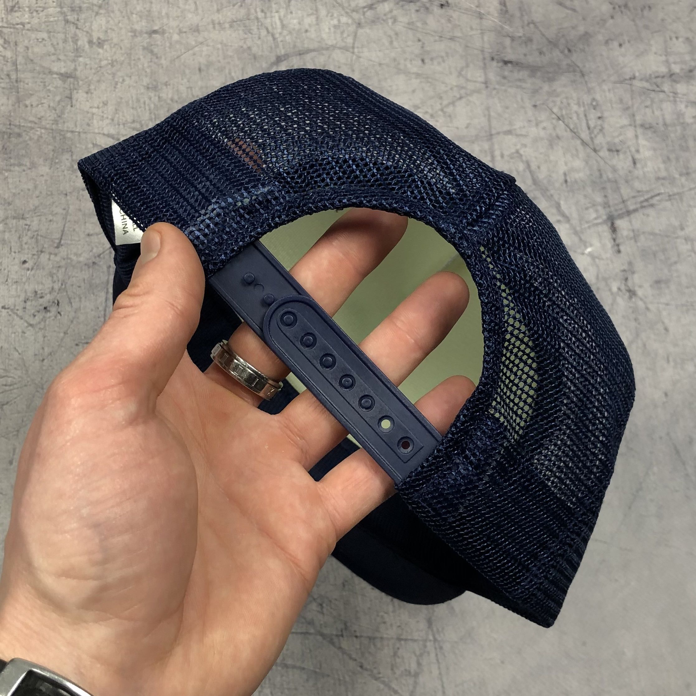 Honda Vintage 90s Honda Trucker Cap Quality Teamwork Technology Size ONE SIZE - 7 Thumbnail