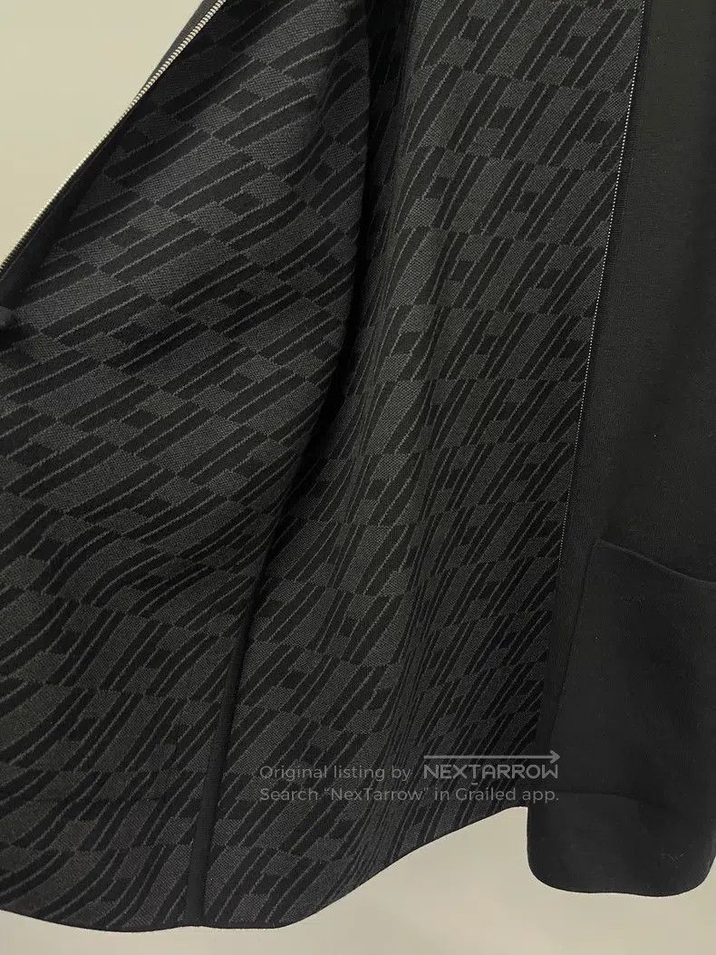 Hermes Hermes Black Double-Faced Long Wool Coat with One Side Bla Size XXS / US 00 / IT 34 - 4 Thumbnail