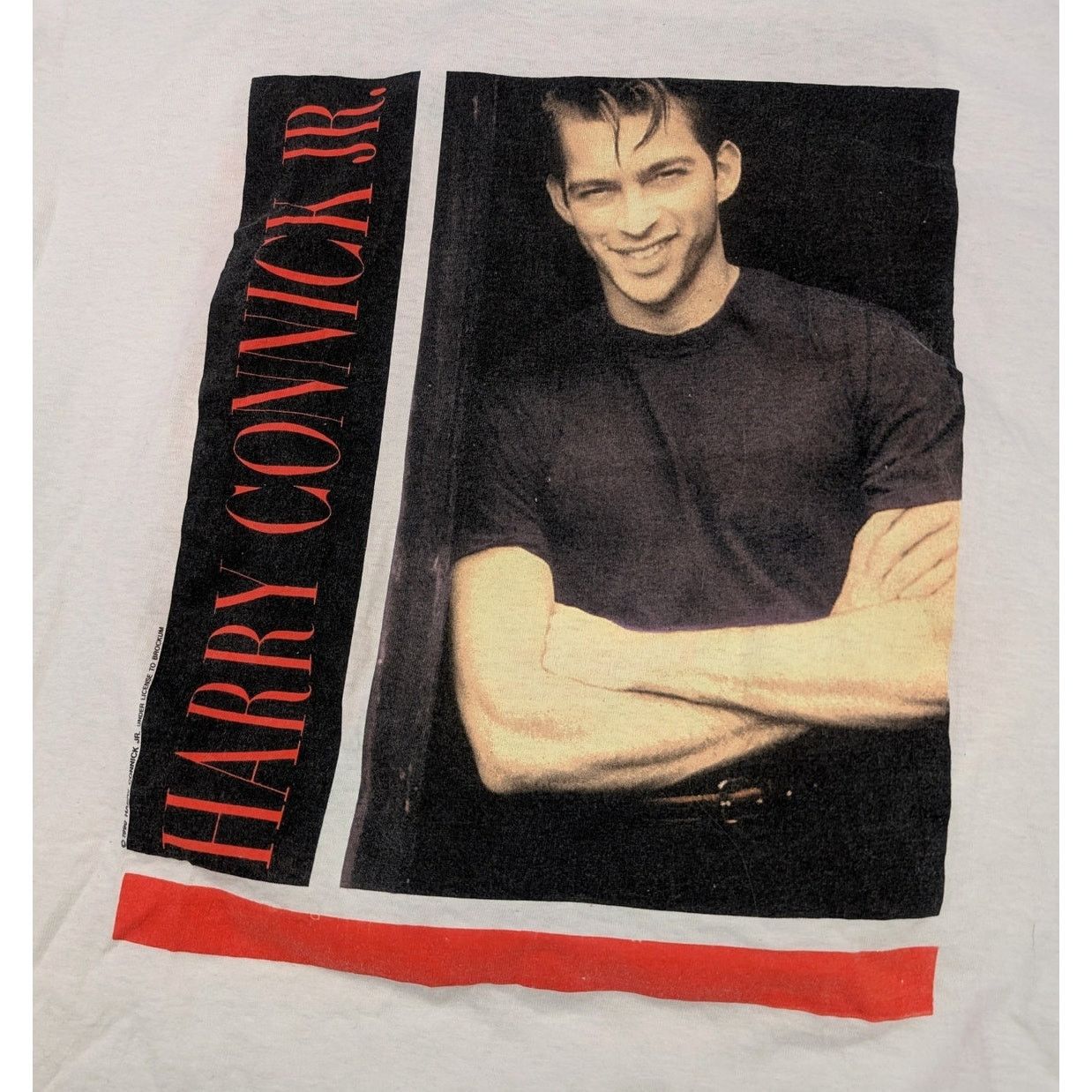 Brockum × Vintage Vintage 1990 Harry Connick Jr tour t-shirt Size US XL / EU 56 / 4 - 2 Thumbnail