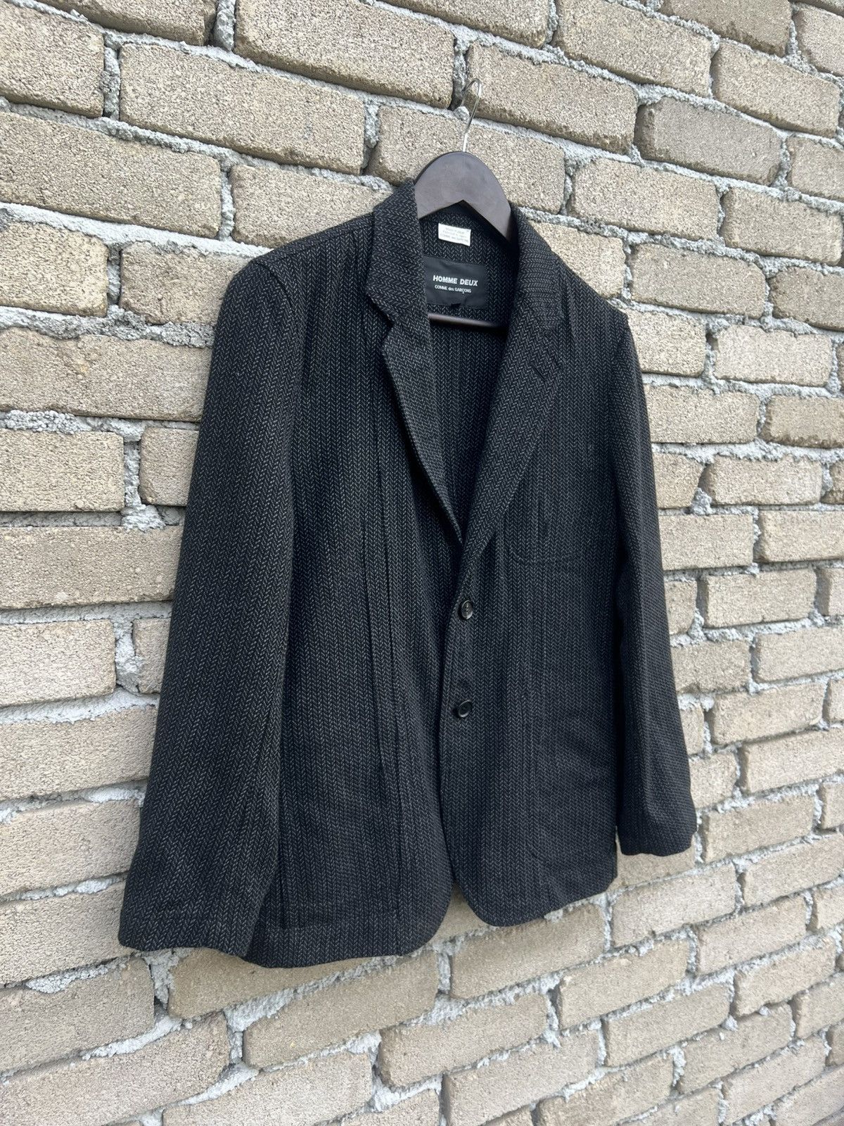 Comme des Garcons Homme Comme des Garcons Homme Deux Blazer Size US XS / EU 42 / 0 - 3 Thumbnail