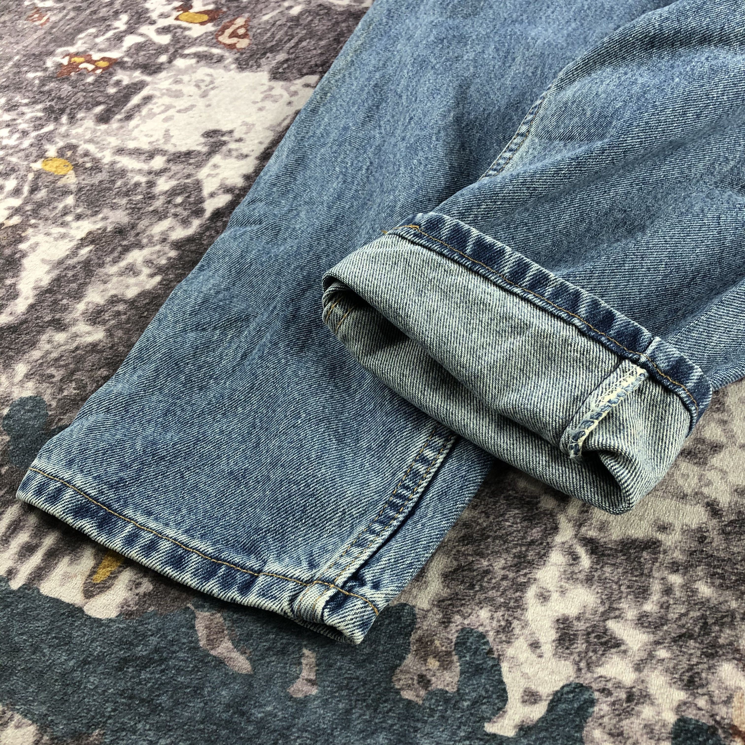Levi's × Vintage Vintage 90s Blue Wash Levis 550 Jeans-JM3078 Size US 40 / EU 56 - 6 Thumbnail